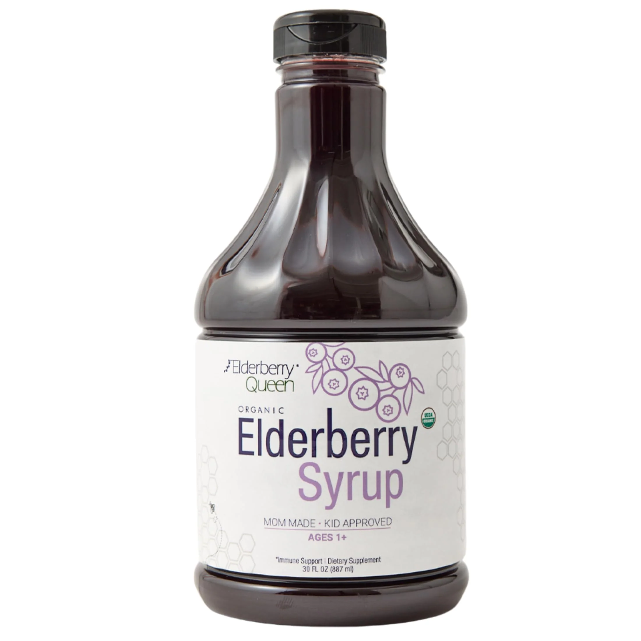 Elderberry Queen Organic Elderberry Syrup 30 Fl Oz – Sambucus & Aronia, USA Made - Image 10