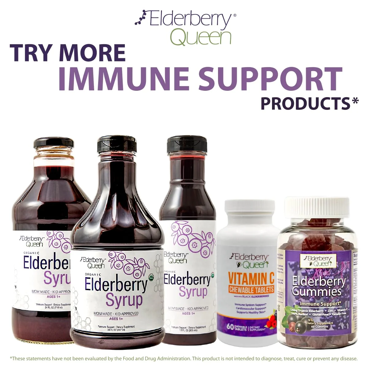 Elderberry Queen Organic Elderberry Syrup 30 Fl Oz – Sambucus & Aronia, USA Made - Image 9