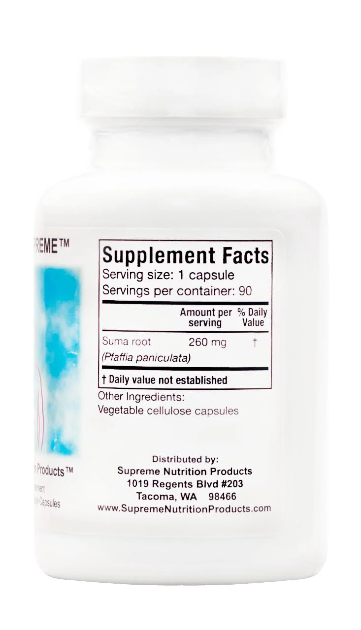 Endo Supreme by Supreme Nutrition - 90 Suma Root Vegetarian Capsules (Pack of 2) - Image 3