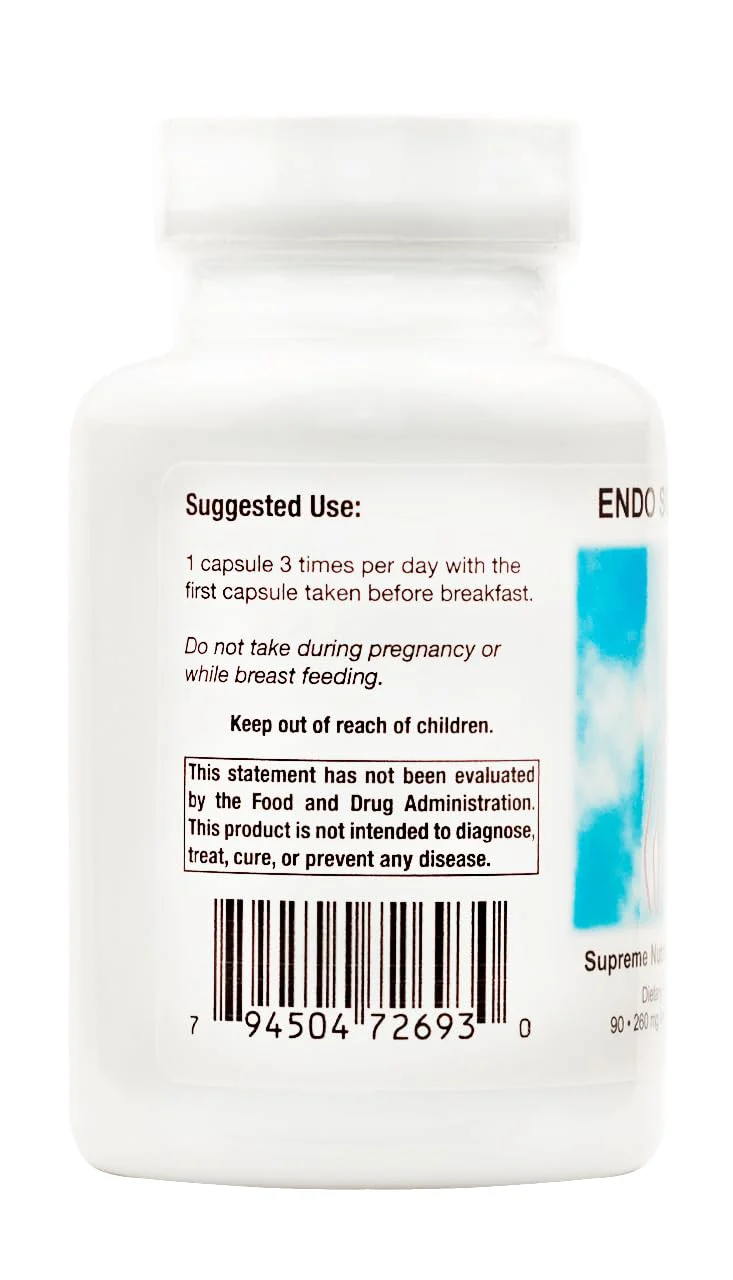 Endo Supreme by Supreme Nutrition - 90 Suma Root Vegetarian Capsules (Pack of 2) - Image 4