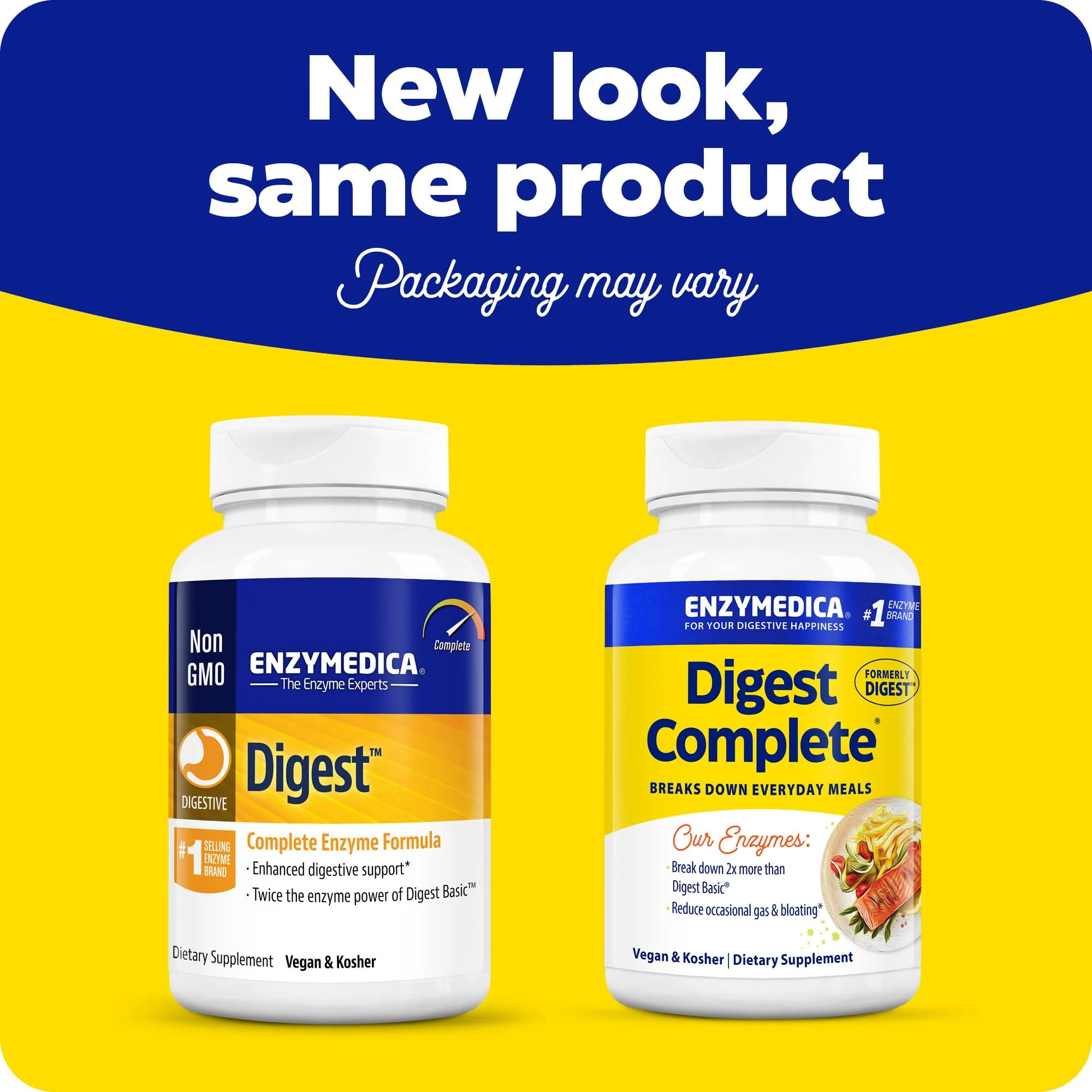 Enzymedica Digest Full Range - Everyday Digestive Enzymes (180 Count) - Image 2
