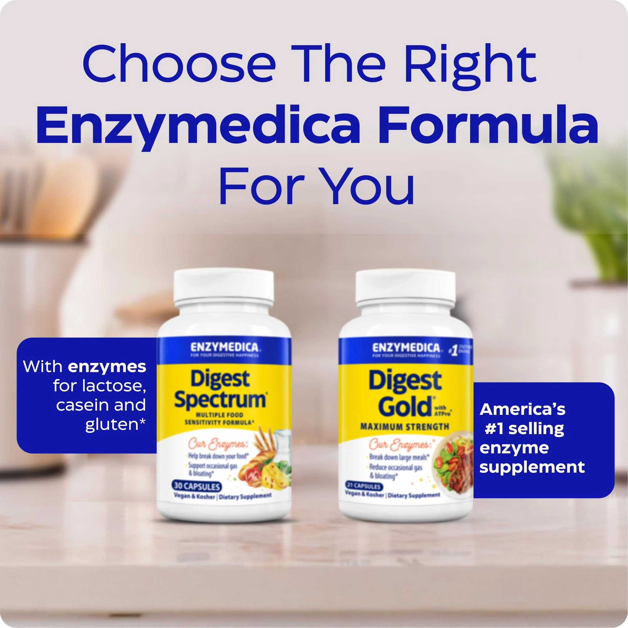 Enzymedica Digest Spectrum - Advanced Digestive Enzymes for Adults, 240 Capsules - Image 17