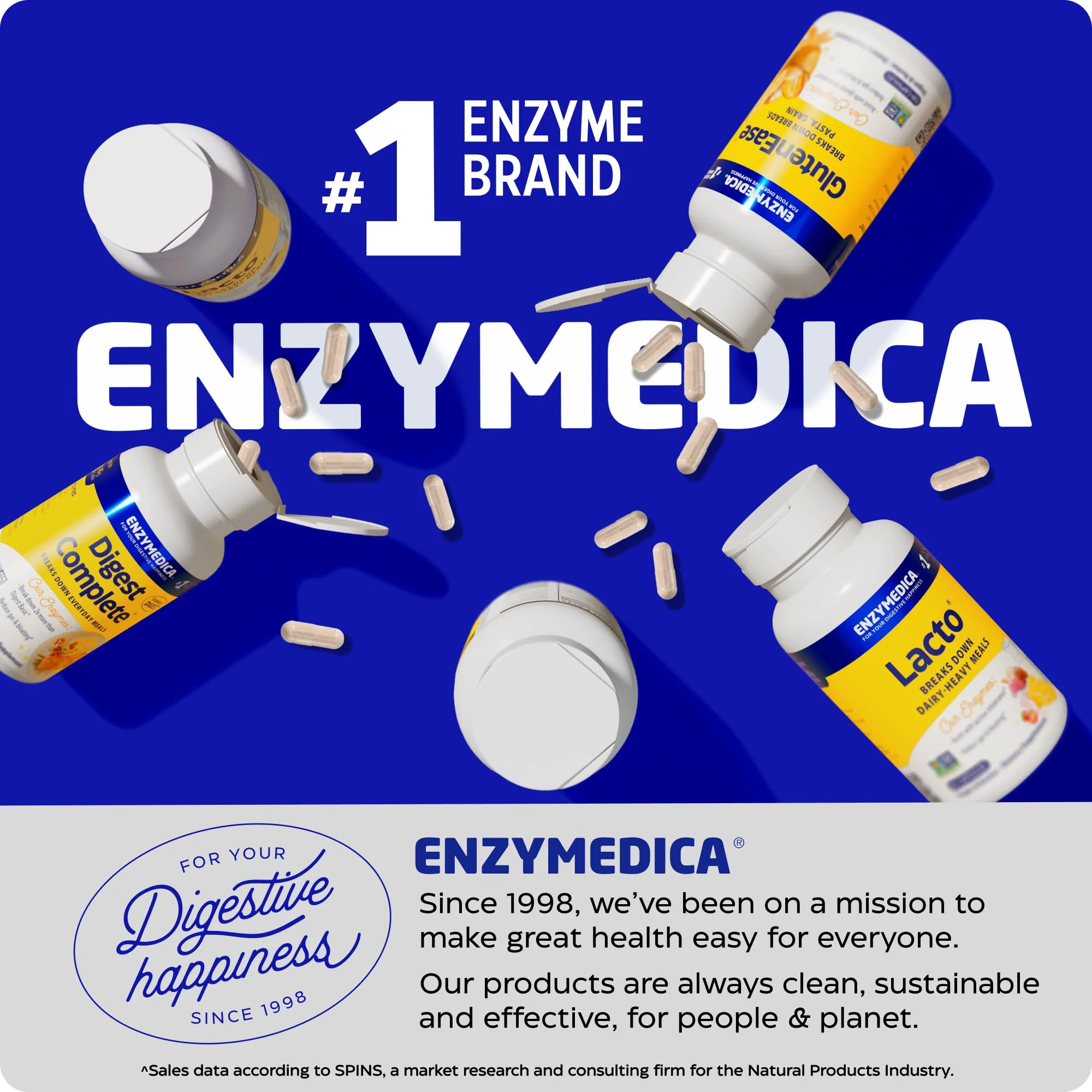 Enzymedica Digest Spectrum - Advanced Digestive Enzymes for Adults, 240 Capsules - Image 9