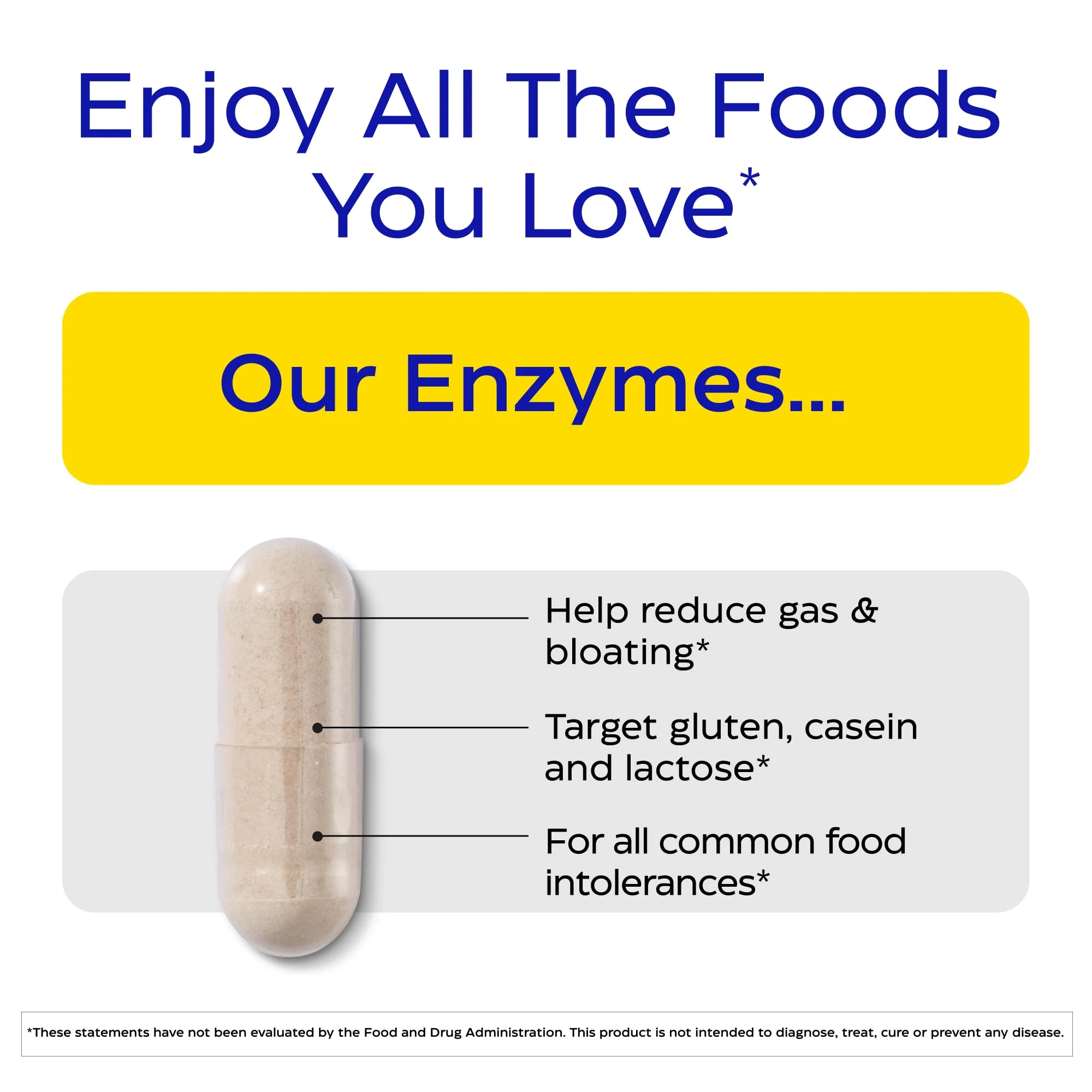Enzymedica Digest Spectrum – Advanced Digestive Enzymes for Gluten, Lactose & Food Intolerances | 120 Capsules - Image 2