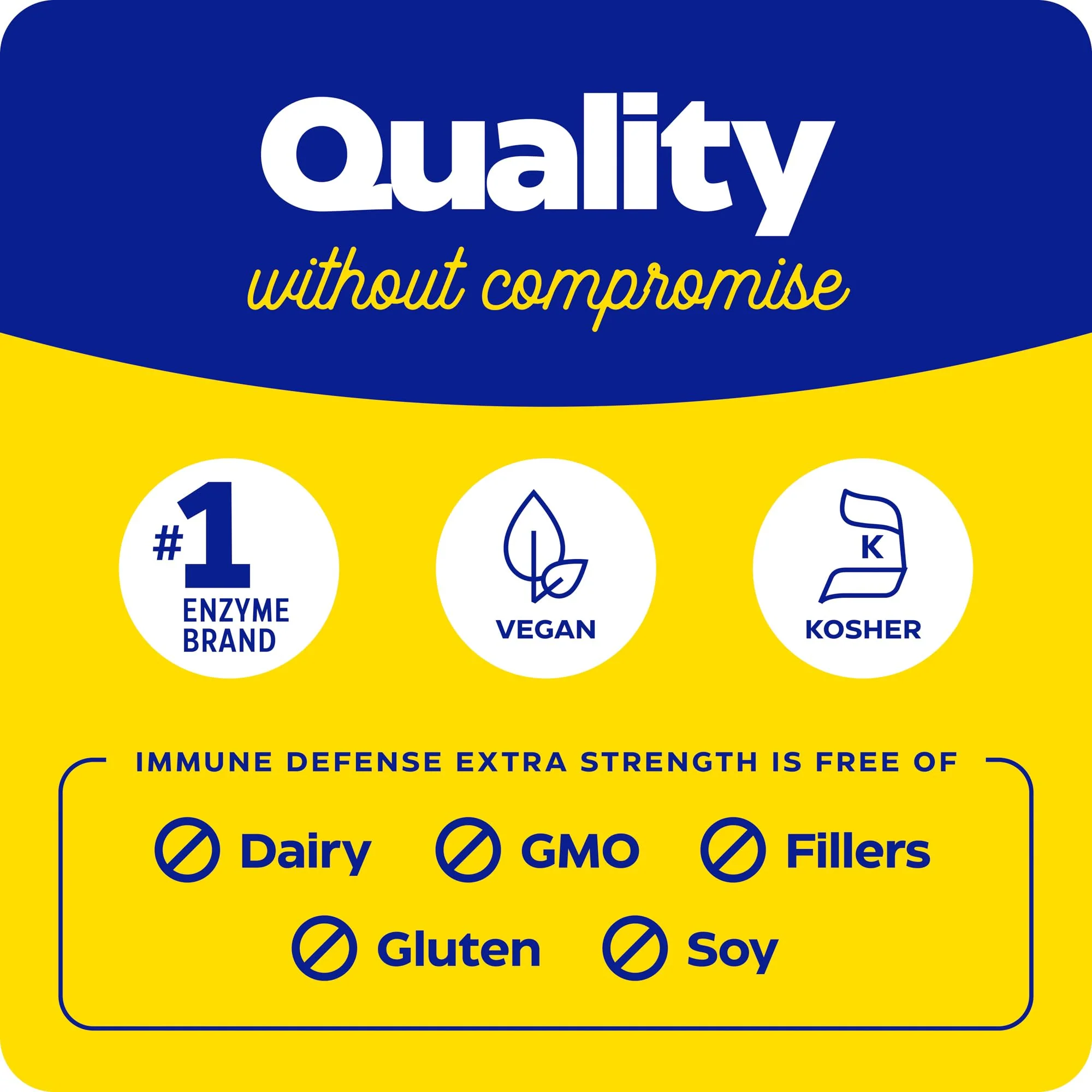 Enzymedica Immune Defense Extra Strength – Proteolytic Enzymes for 2X Immune & Respiratory Support (90 Count) - Image 7