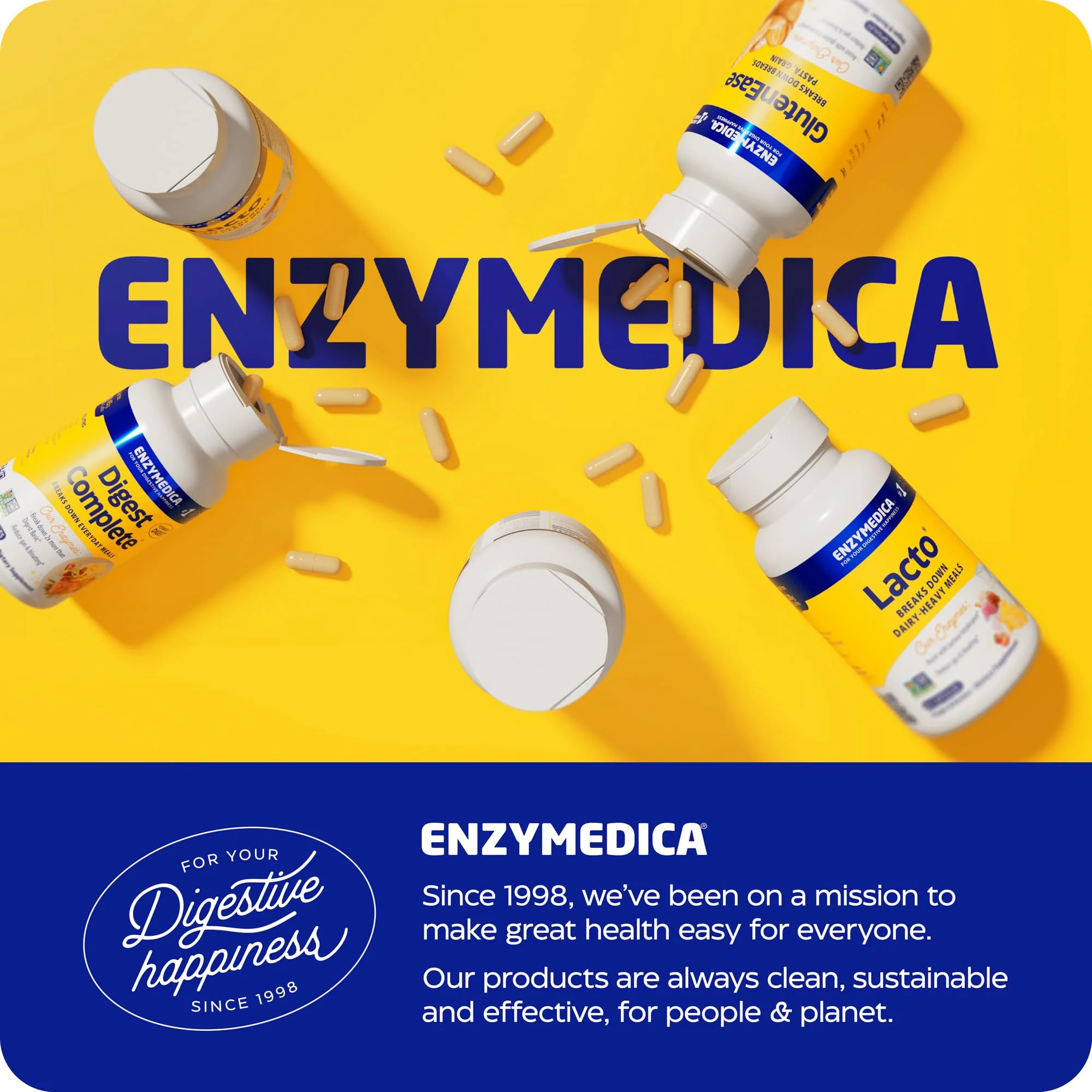 Enzymedica Pro-Bio Probiotic — Shelf-Stable, Stomach-Acid Resistant, 10B CFU, 120 Capsules - Image 9