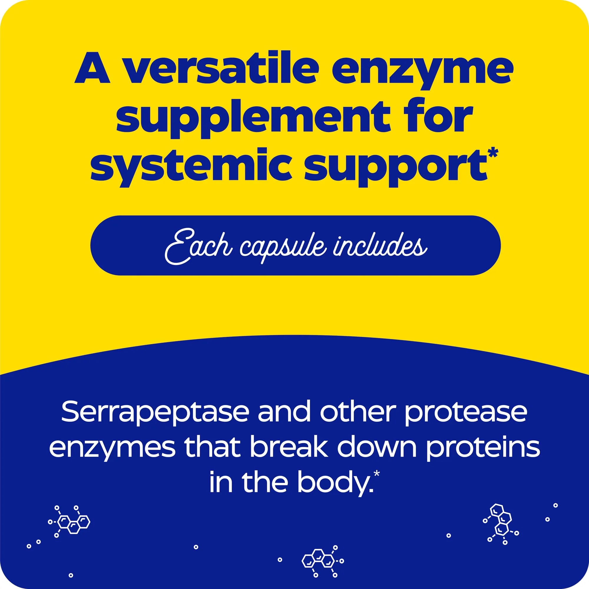 Enzymedica SerraGold High-Potency Serrapeptase Enzyme Supplement – 120 Count - Image 4