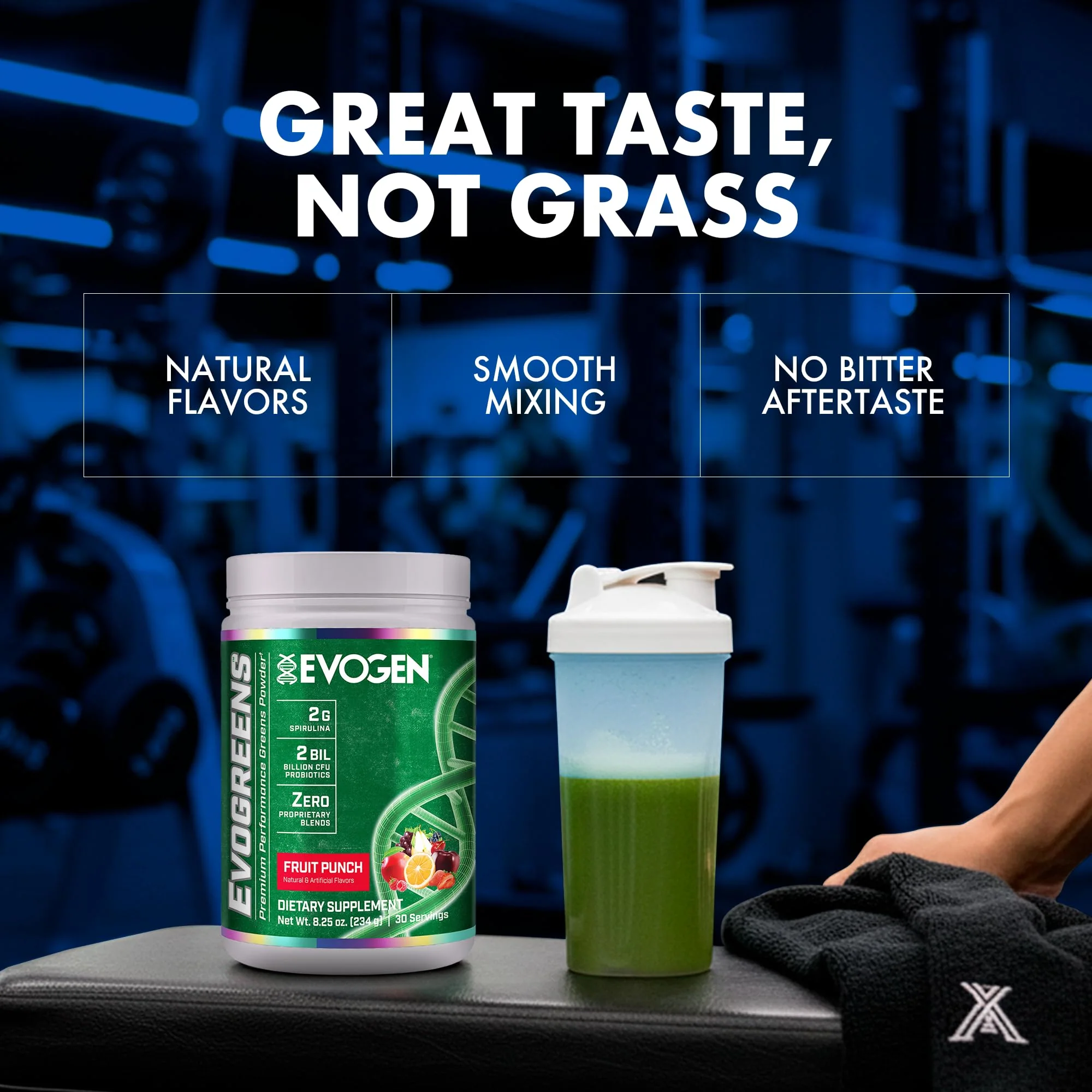 Evogen Evogreens - Super Greens Powder for Recovery, Wellness & Immune Health | 30 Servings - Image 3