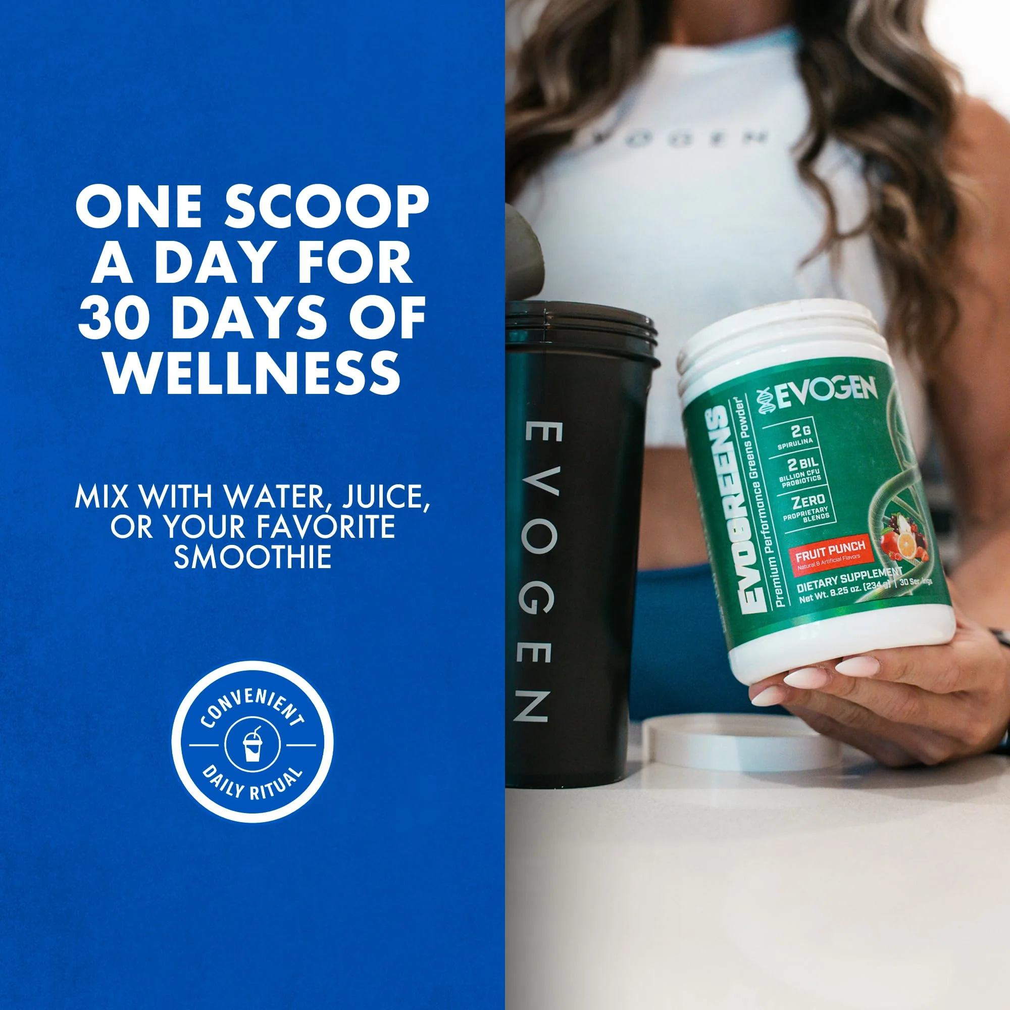 Evogen Evogreens - Super Greens Powder for Recovery, Wellness & Immune Health | 30 Servings - Image 5