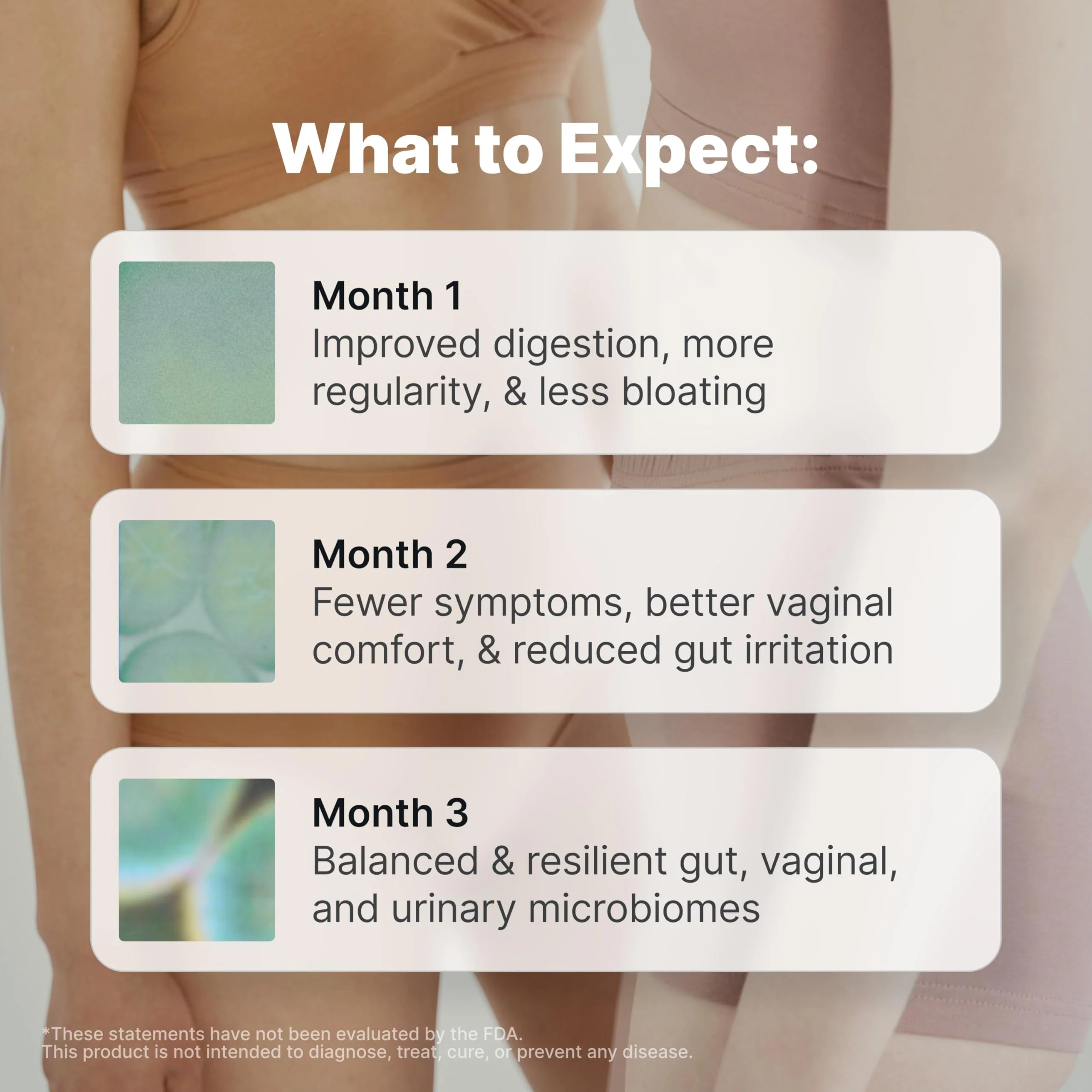 Evvy Women's 3-in-1 Complete Probiotic | Daily Gut, Urinary & Vaginal Health | 30 Day Supply - Image 4