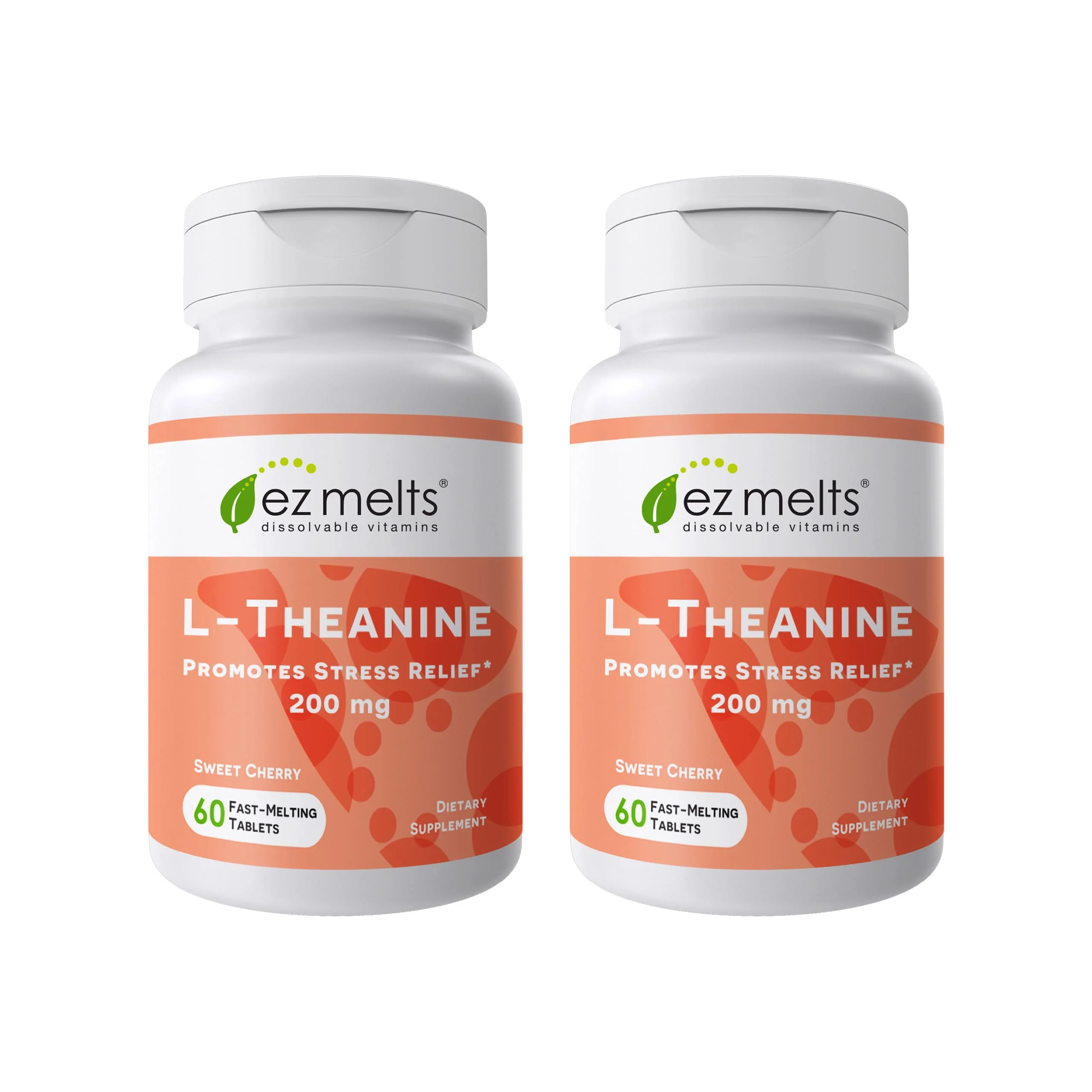EZ Melts Dissolvable L-Theanine 200 mg – Sugar-Free 2-Pack (1-Month Supply) - Image 8