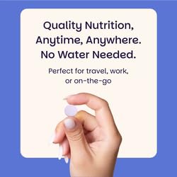 EZ Melts Multivitamin + Iron – Daily Dissolvable Vitamin for Women & Men, Vegan & Non-GMO, Tropical Cherry, 120 Tablets - Image 8