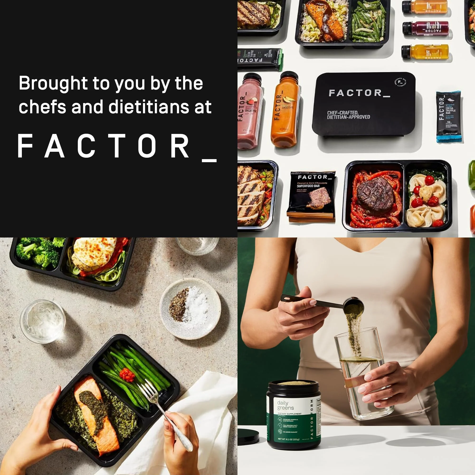 Factor Form Daily Greens Superfood Powder – Gut Health, Energy & Immunity | 30 Servings - Image 8