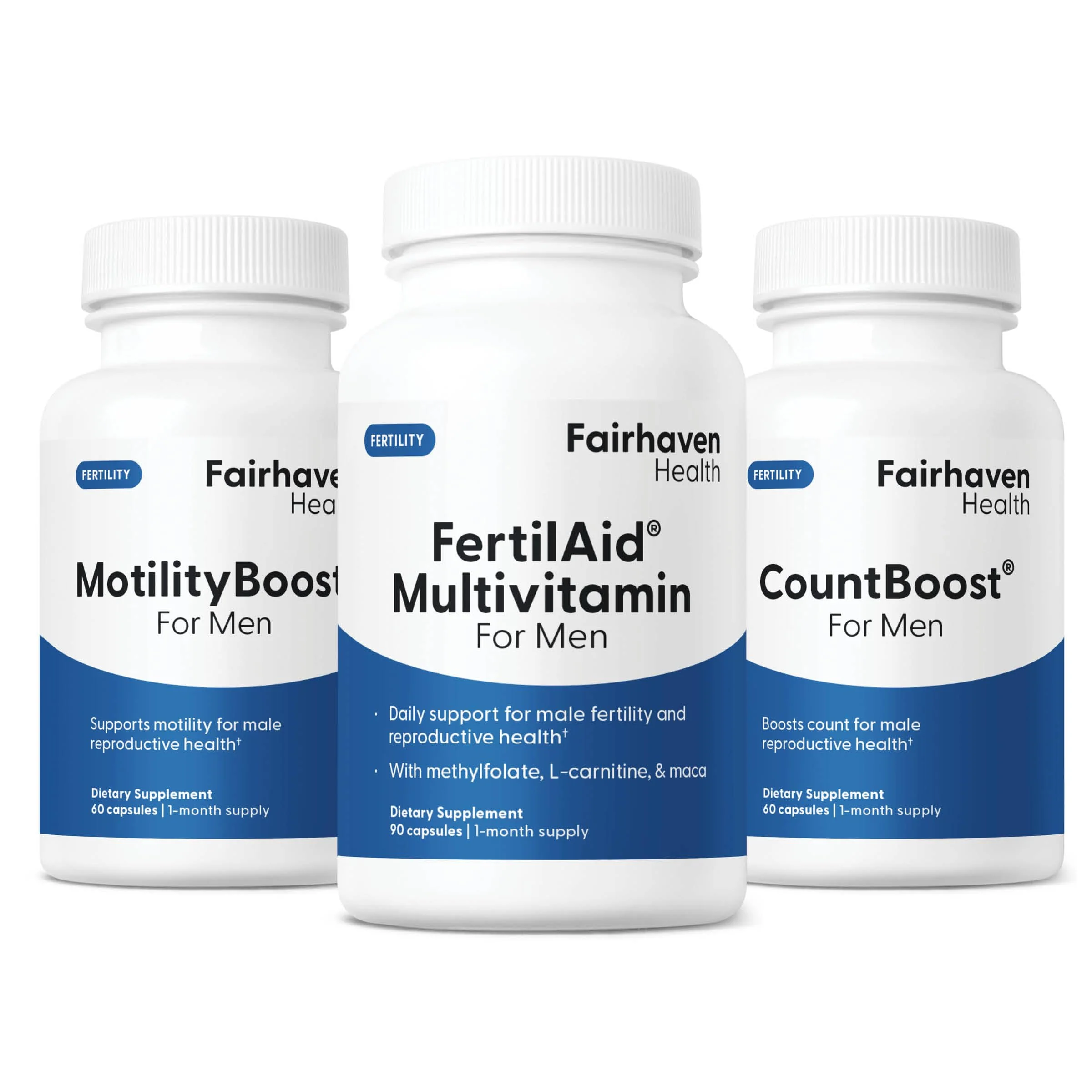 Fairhaven Health FertilAid for Men, MotilityBoost, and CountBoost Combo | Men’s Fertility Supplements - Image 10