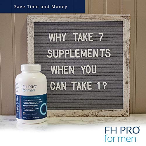 Fairhaven Health FH Pro for Men – Clinically Studied Prenatal Fertility Support for Him | 180 Capsules - Image 3
