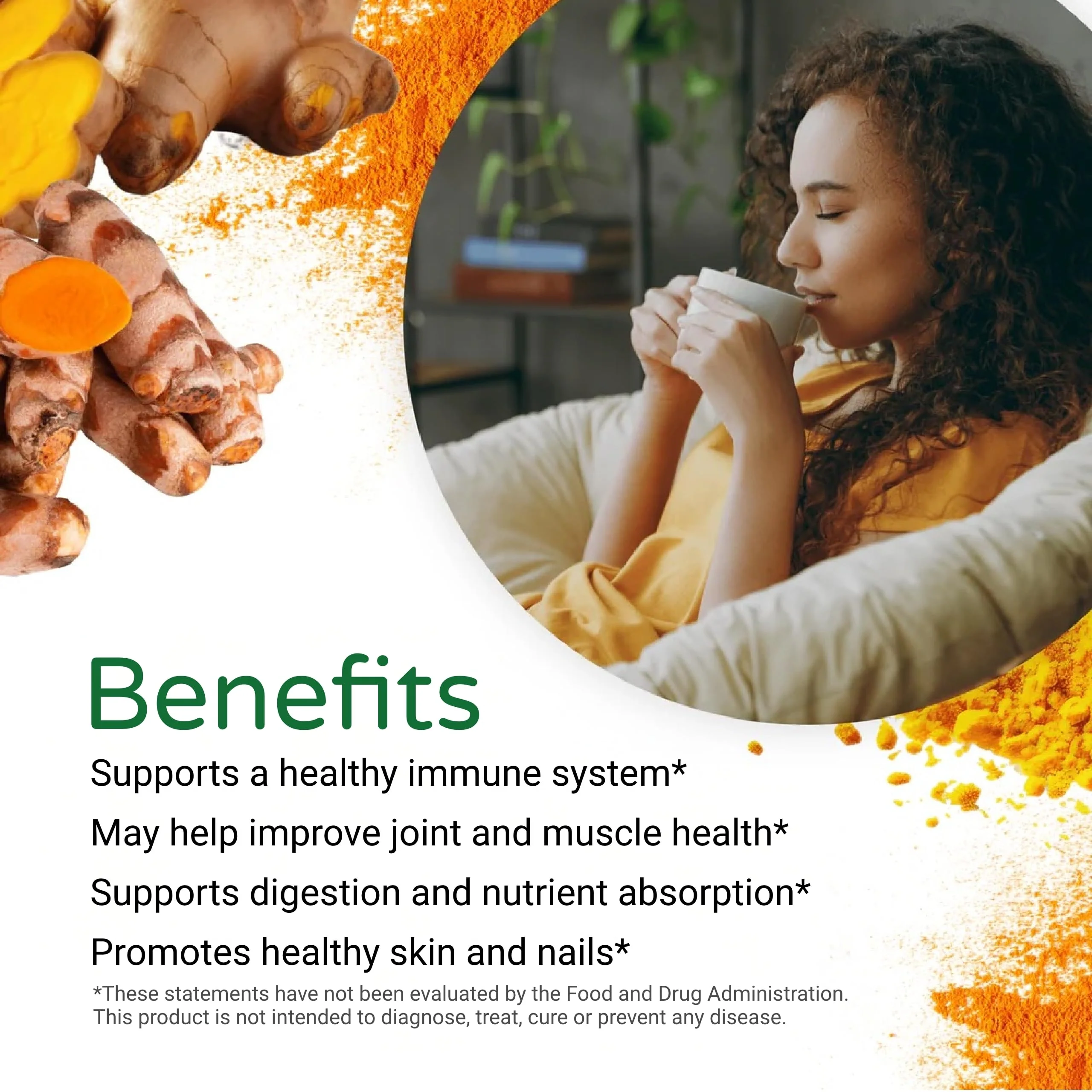 FEEL GOOD Superfoods Pure Curcumin Powder – Organic, Non-GMO, Vegan Turmeric Extract, 5 oz - Image 12