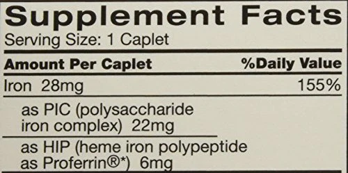Feosol Complete with Bifera Iron 30 Caplets (3 Pack) | Iron Supplement - Image 7