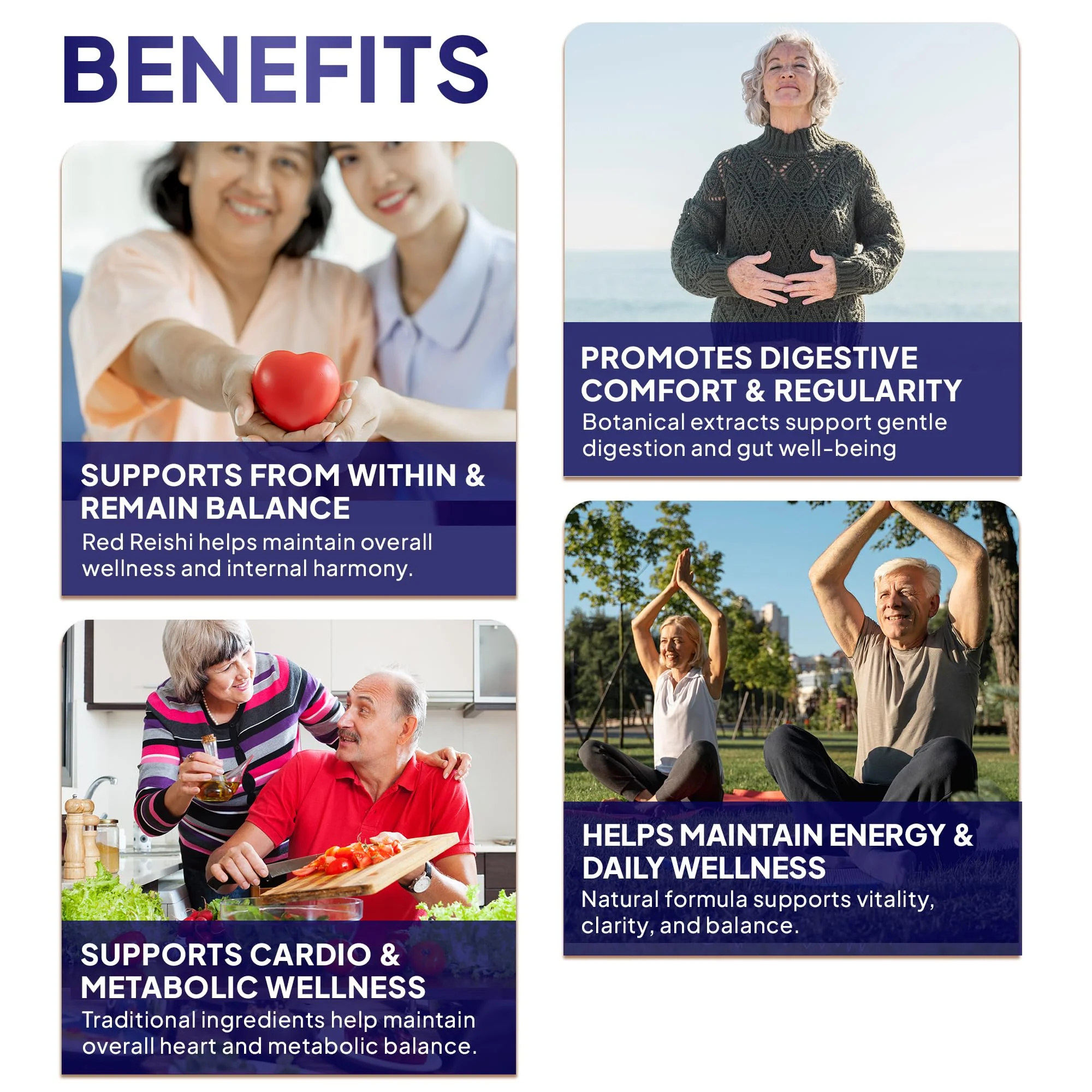 FINE JAPAN Organic Reishi Mushroom Capsules-Organic Mushroom Extract Supplement to Boost Your Immune System Health Dynamic Mushroom - 60 Capsules - Image 3
