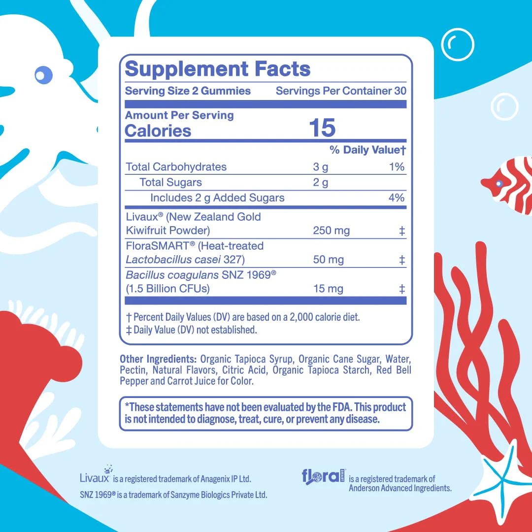FIRST DAY Teens’ Gut Sustainer Gummies – 3-in-1 Prebiotic, Probiotic & Postbiotic - Image 12