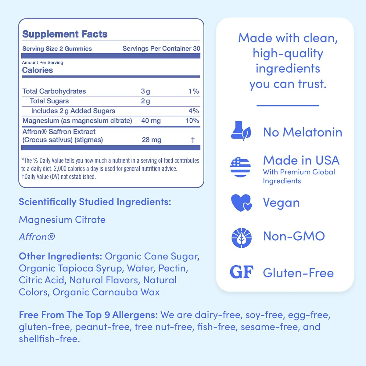 First Day Teens’ Nighttime Reset Calming Magnesium Gummies – Sleep, Mood & Energy (No Melatonin) – 60‑Day Supply - Image 7