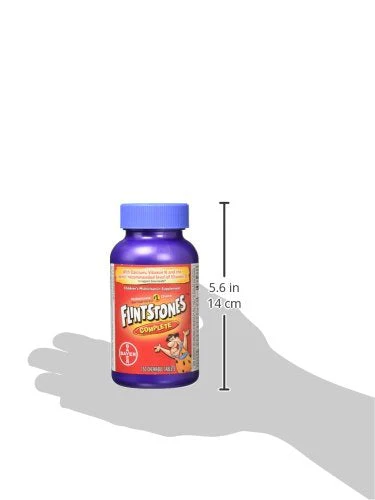 Flintstones Chewable Kids Multivitamins – 300ct Pack of 2 (Iron, Calcium, Vitamins C & D) - Image 8