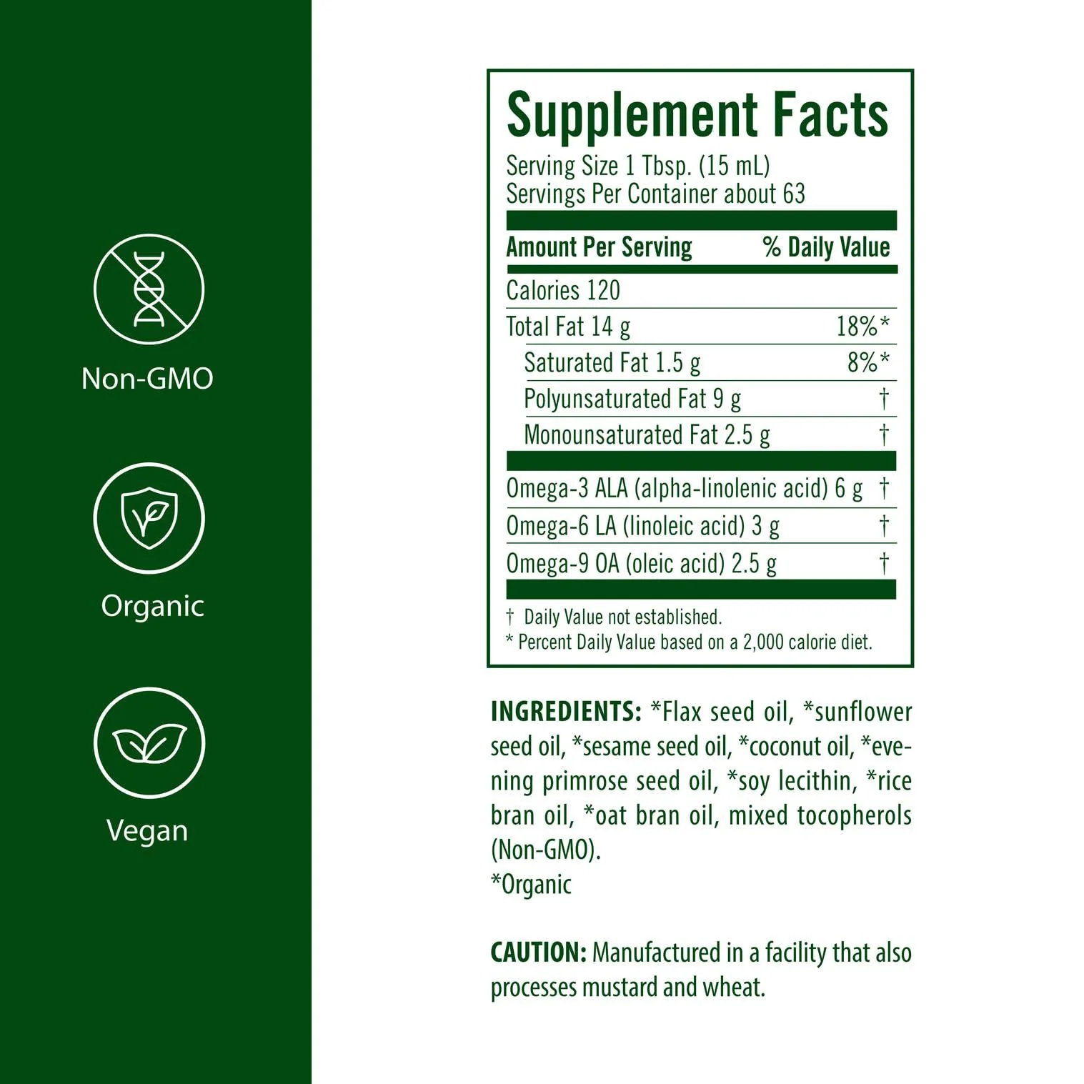 Flora Health UDO’s Oil Omega 3-6-9 32 Oz – Organic Plant-Based, Cold-Pressed, Vegan Oil Blend - Image 8