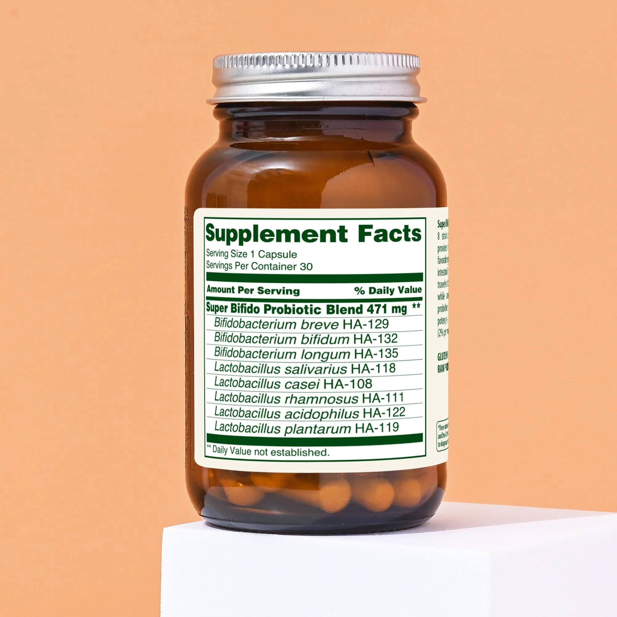 Flora Super Bifido Plus 102 Billion CFU | Raw Probiotics for Digestive Balance - 30 Veg Capsules - Image 2