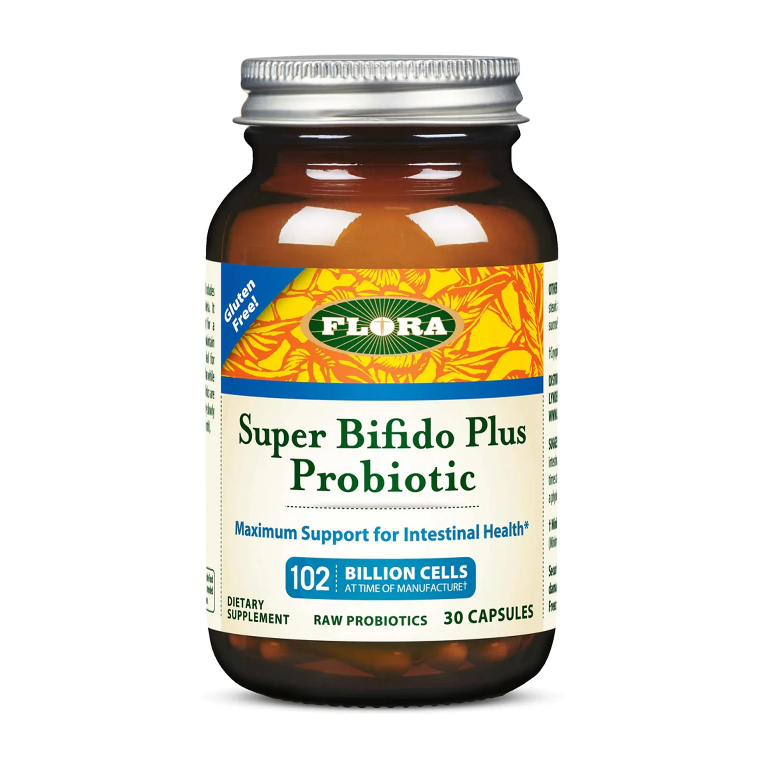 Flora Super Bifido Plus 102 Billion CFU | Raw Probiotics for Digestive Balance - 30 Veg Capsules - Image 9