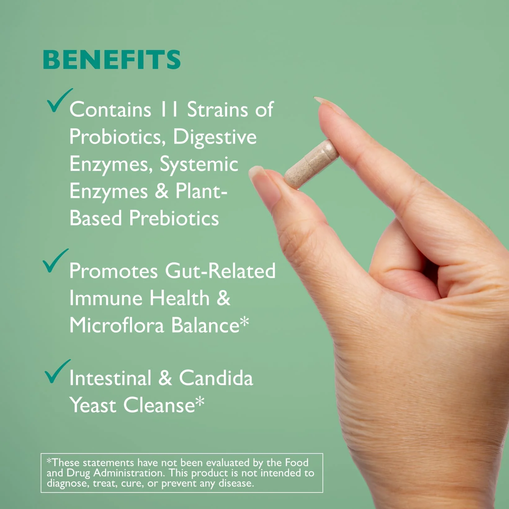 Floracor-GI Probiotics & Enzymes for Digestive Health – 180 Vegetarian Capsules - Image 5