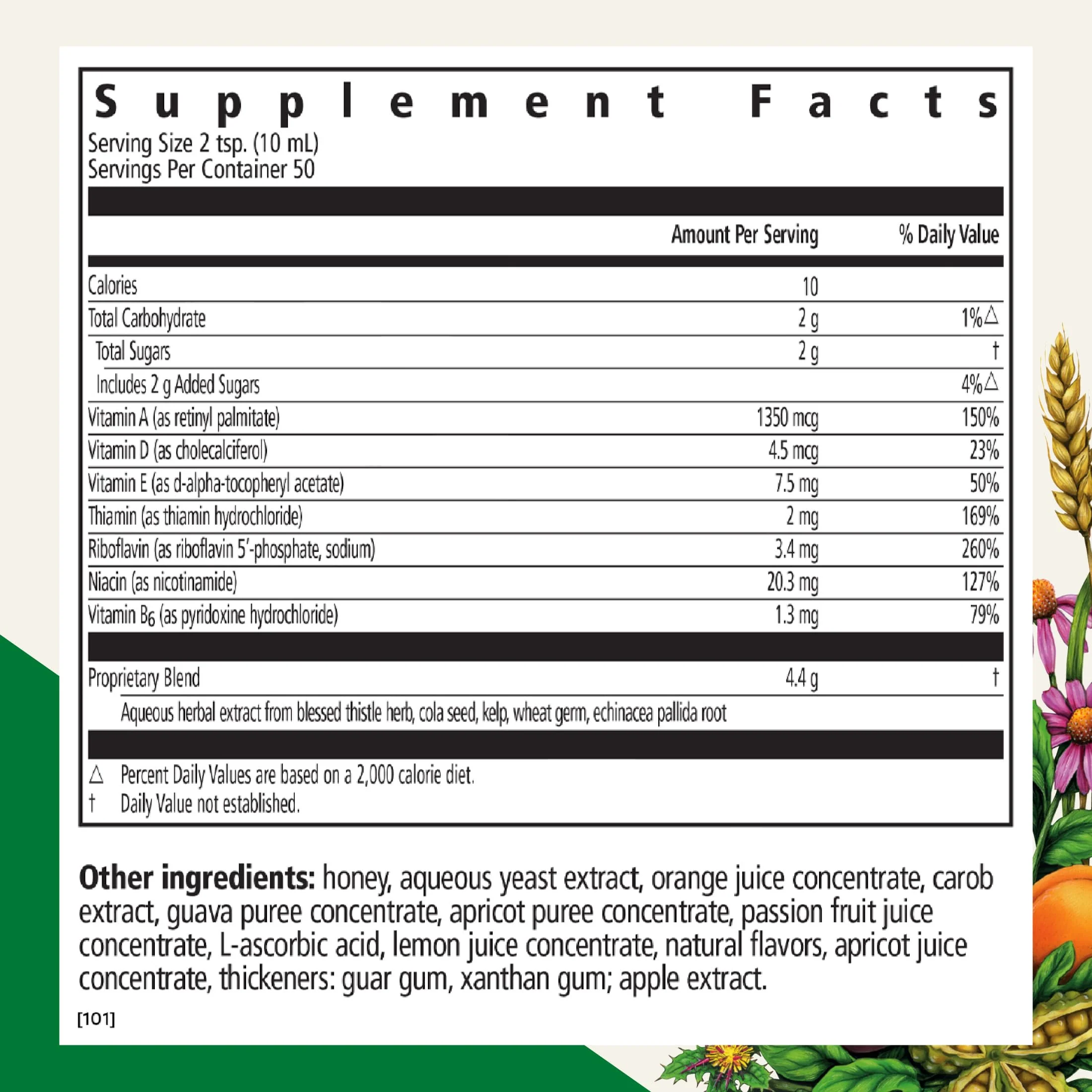Floradix Epresat Adult Liquid Multivitamin – Herbal, Vegetarian, Non-GMO Support for Daily Energy & Liver Health | 16.9 fl oz - Image 10