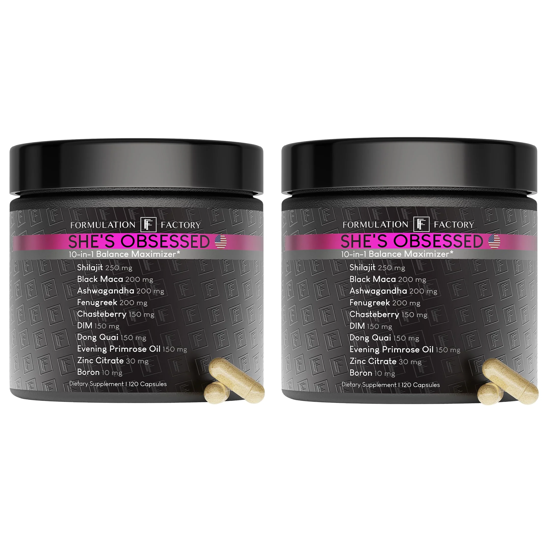 Formulation Factory She's Obsessed: 10-in-1 Hormone Balance Maximizer – 240 Count (Pack of 2) - Image 12