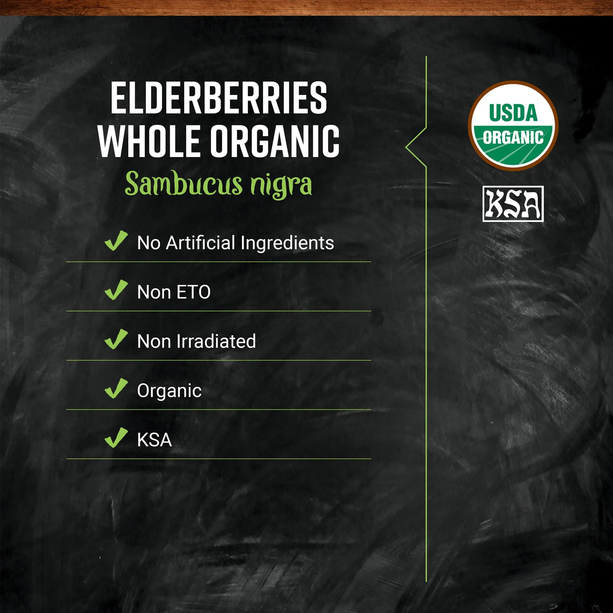 Frontier Co-op Organic Dried Elderberries, European Whole — Non-GMO, Kosher, 16 oz (Pack of 2) - Image 6