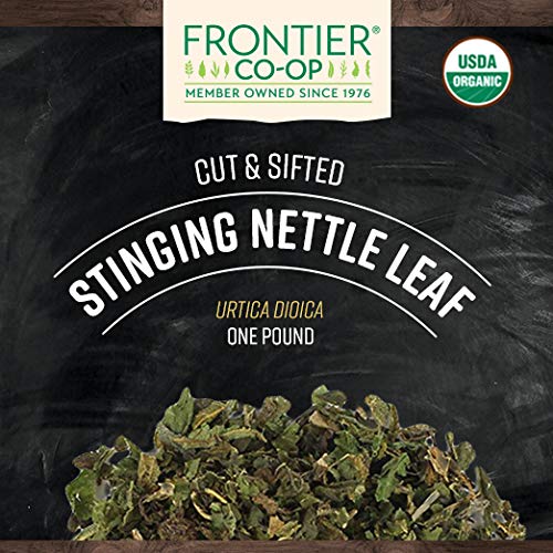 Frontier Co-op Organic Nettle Leaf, Cut & Sifted for Nettle Tea — Kosher, 16 oz (Pack of 2) - Image 2