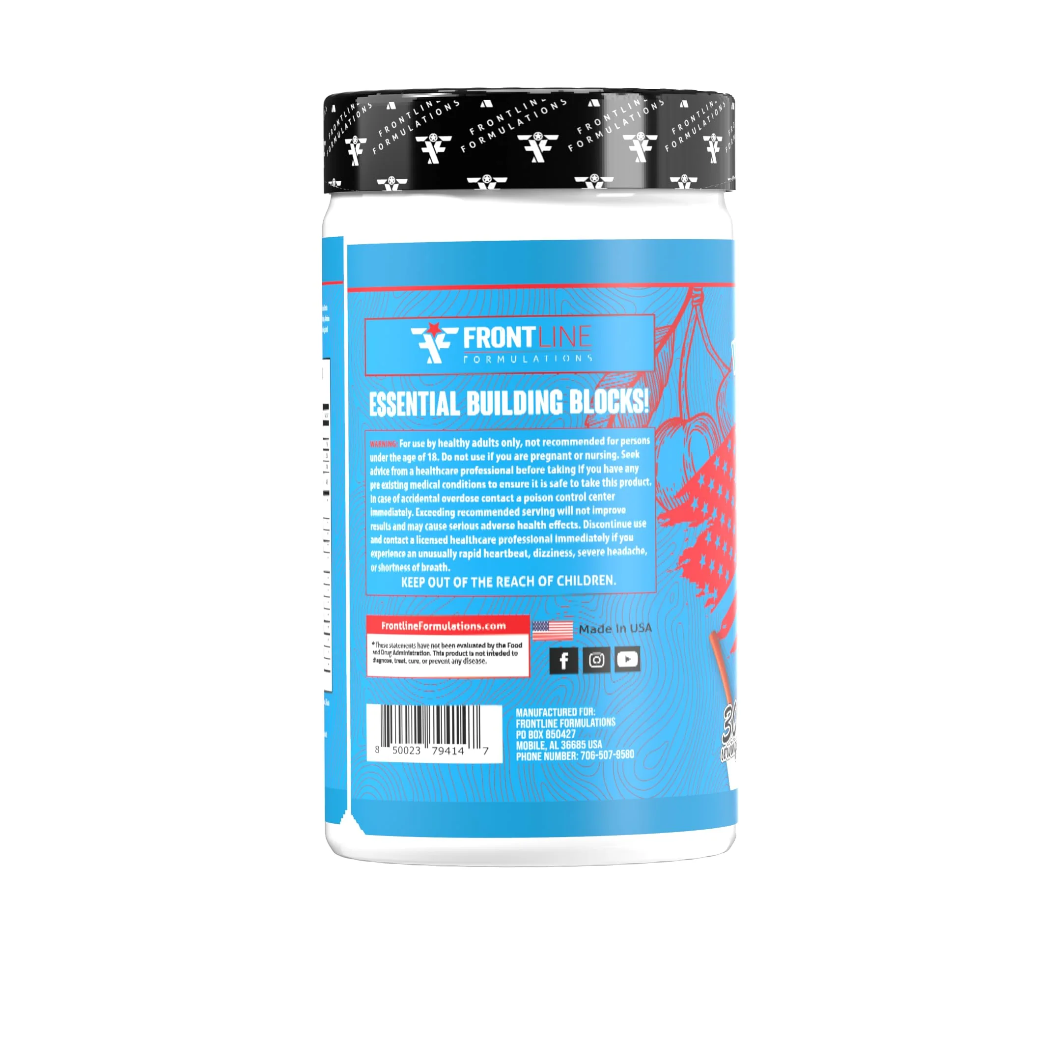 Frontline FORMULATIONS Amino Flood: BCAAs and Essential Aminos - Image 4