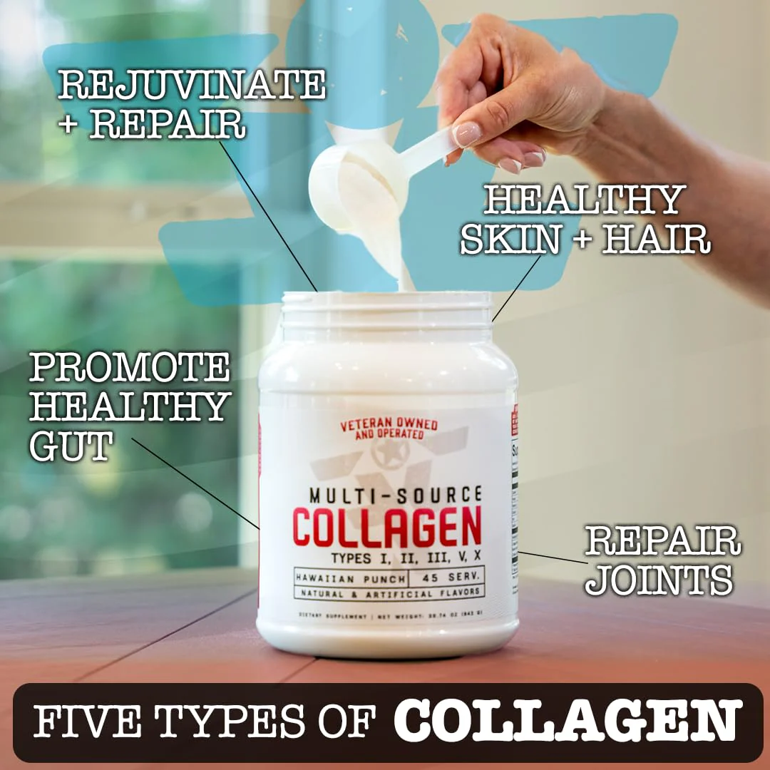 FRONTLINE FORMULATIONS Multi-Source Collagen – Hair, Skin & Nails (Florida Sunshine) - Image 2