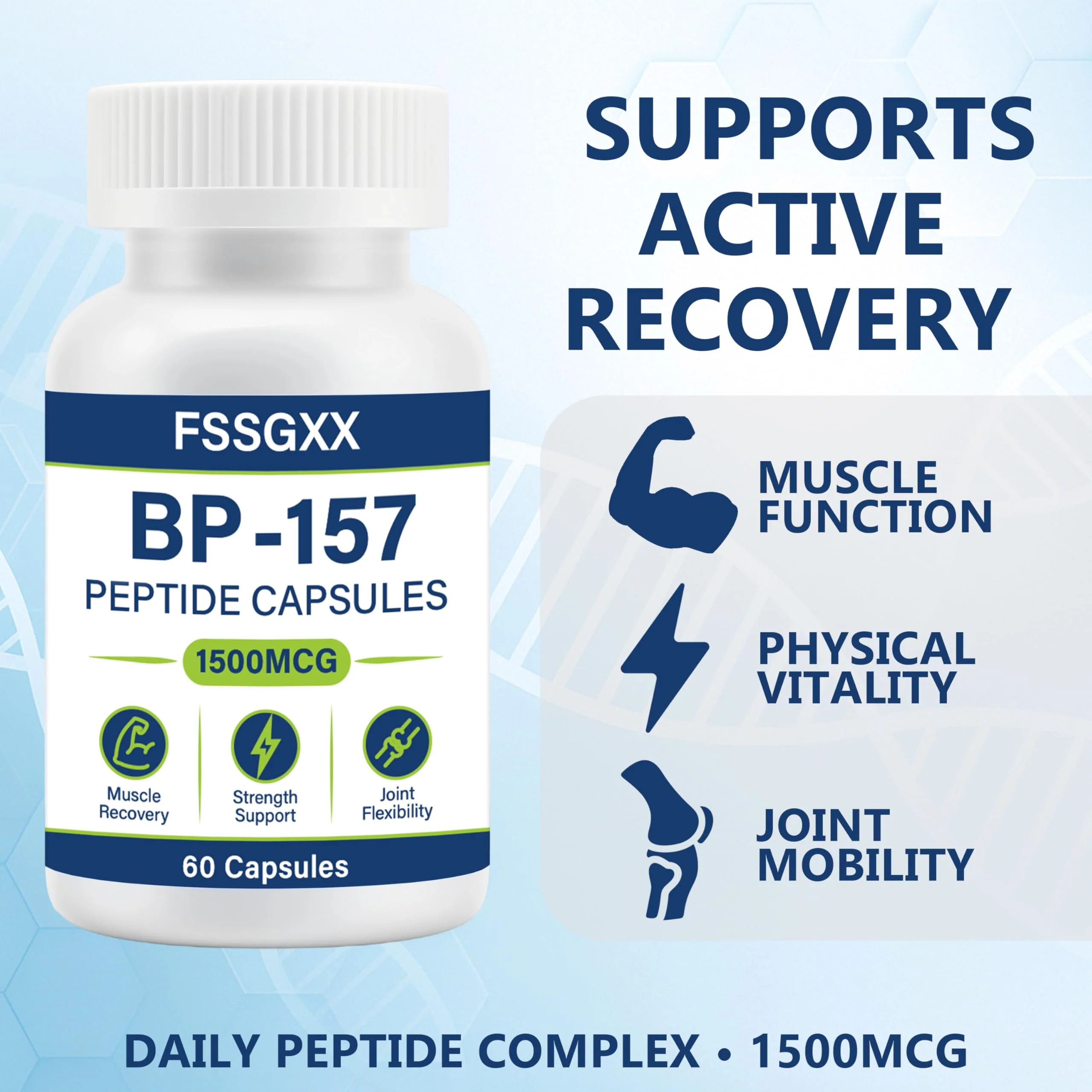 FSSGXX 157 Rapid Pro – Joint, Muscle & Gut Support (Gluten-Free) 120 Capsules - Image 3