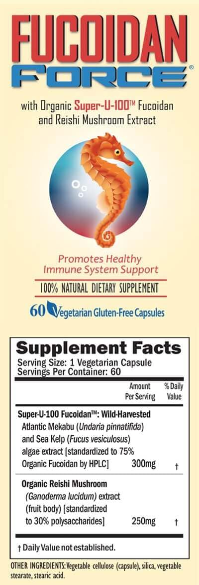 FUCOIDAN FORCE® Advanced Organic Fucoidan Made in USA, Trusted for 15 Years, Used by Medical Professionals - Image 3