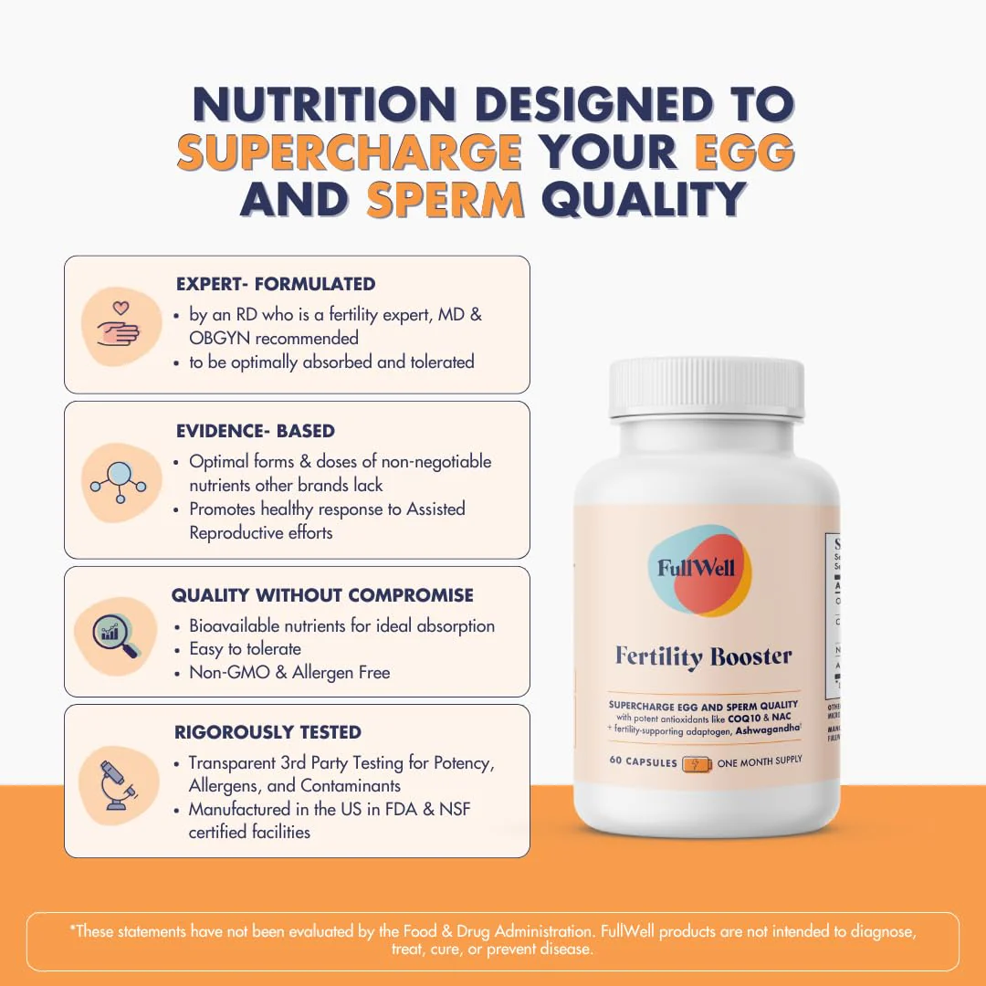 FullWell Fertility Booster for Men & Women | Dietitian-Formulated Conception Support - Image 2