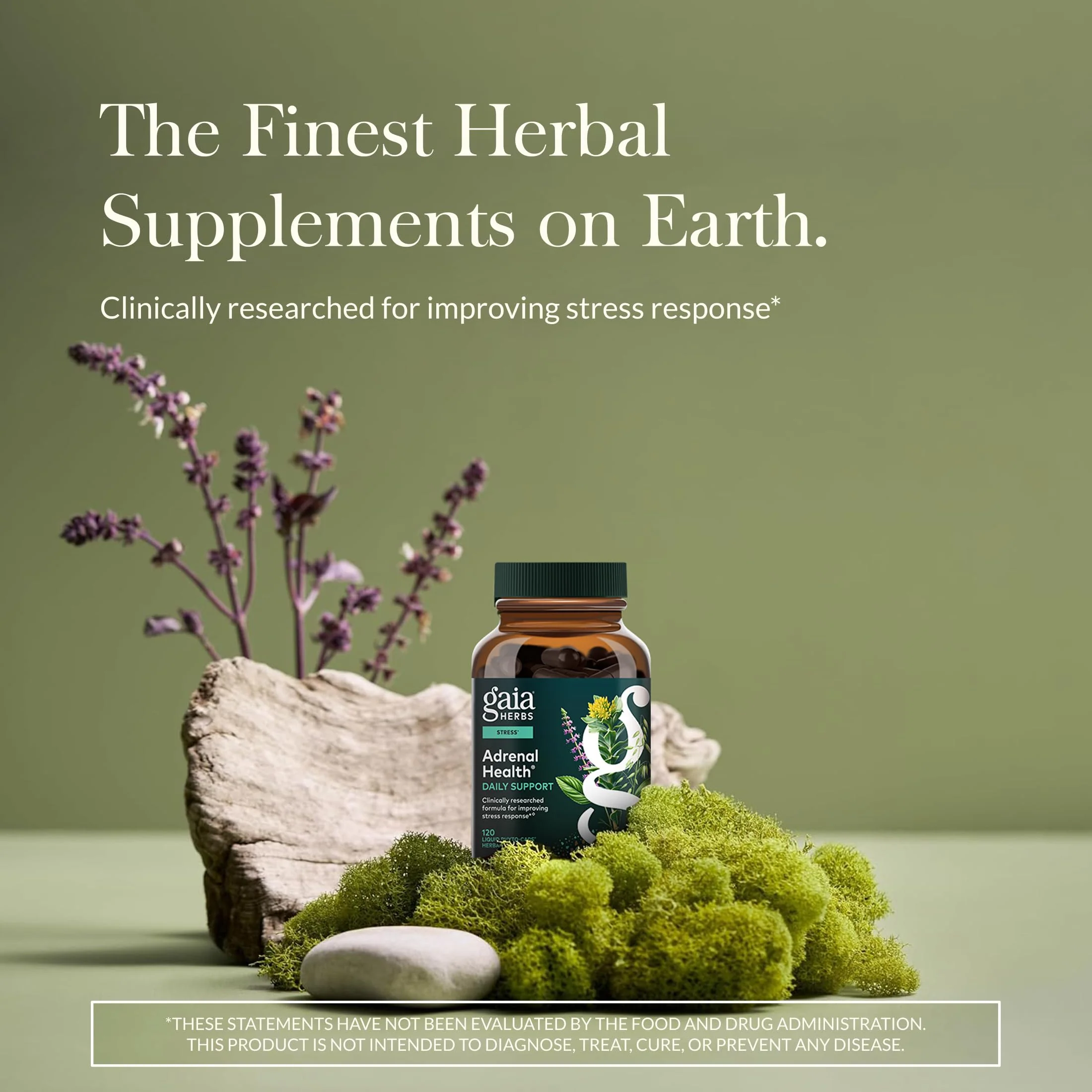 Gaia Herbs Adrenal Health Daily Support - Ashwagandha, Holy Basil & Schisandra | 120 Vegan Liquid Phyto-Caps (60 Servings) - Image 11