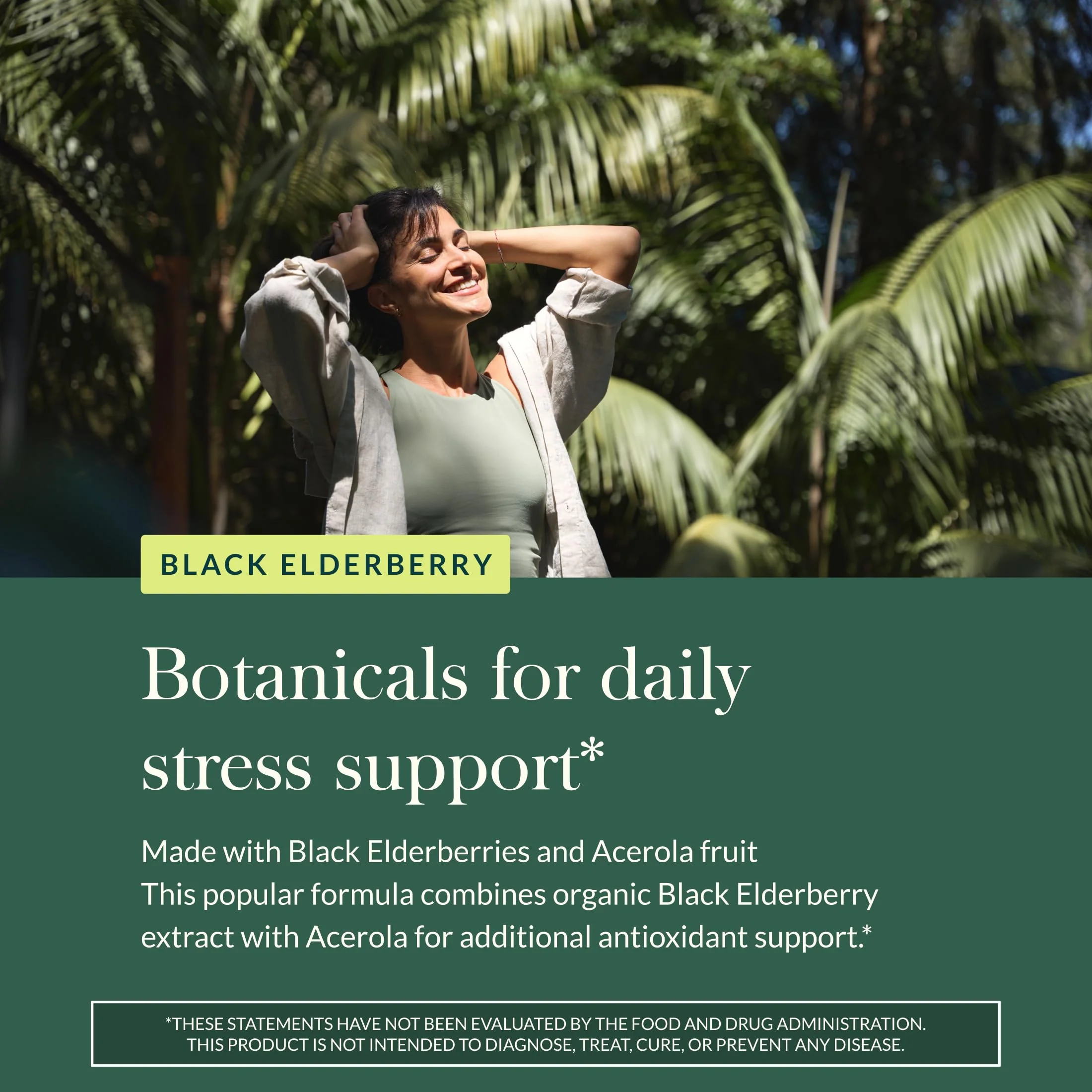Gaia Herbs Black Elderberry – Daily Immune Support Capsules with Acerola (120 Vegan Capsules, 60 Servings) - Image 14