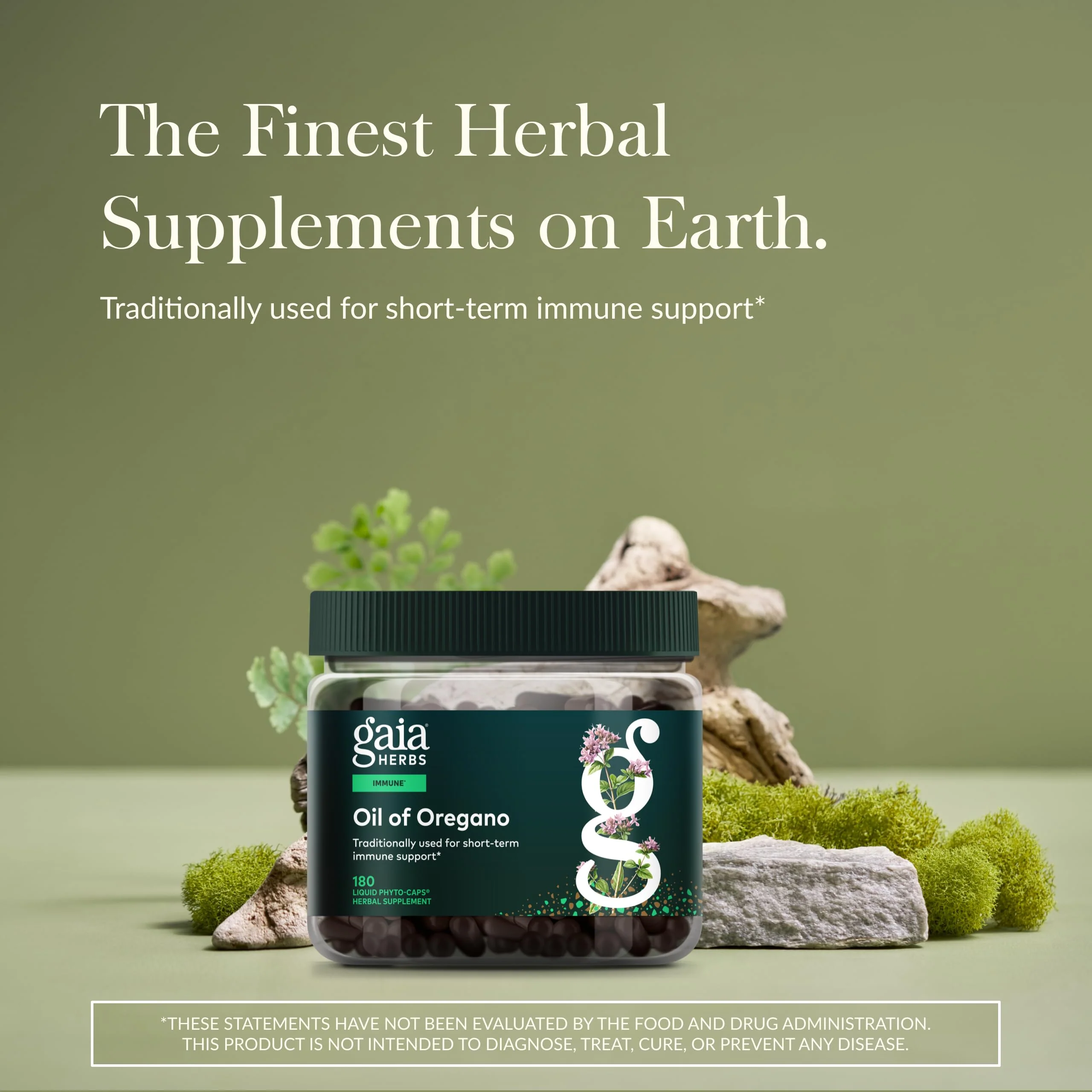 Gaia Herbs Oil of Oregano - Immune & Antioxidant Support - 180 Vegan Liquid Phyto-Caps - Image 2