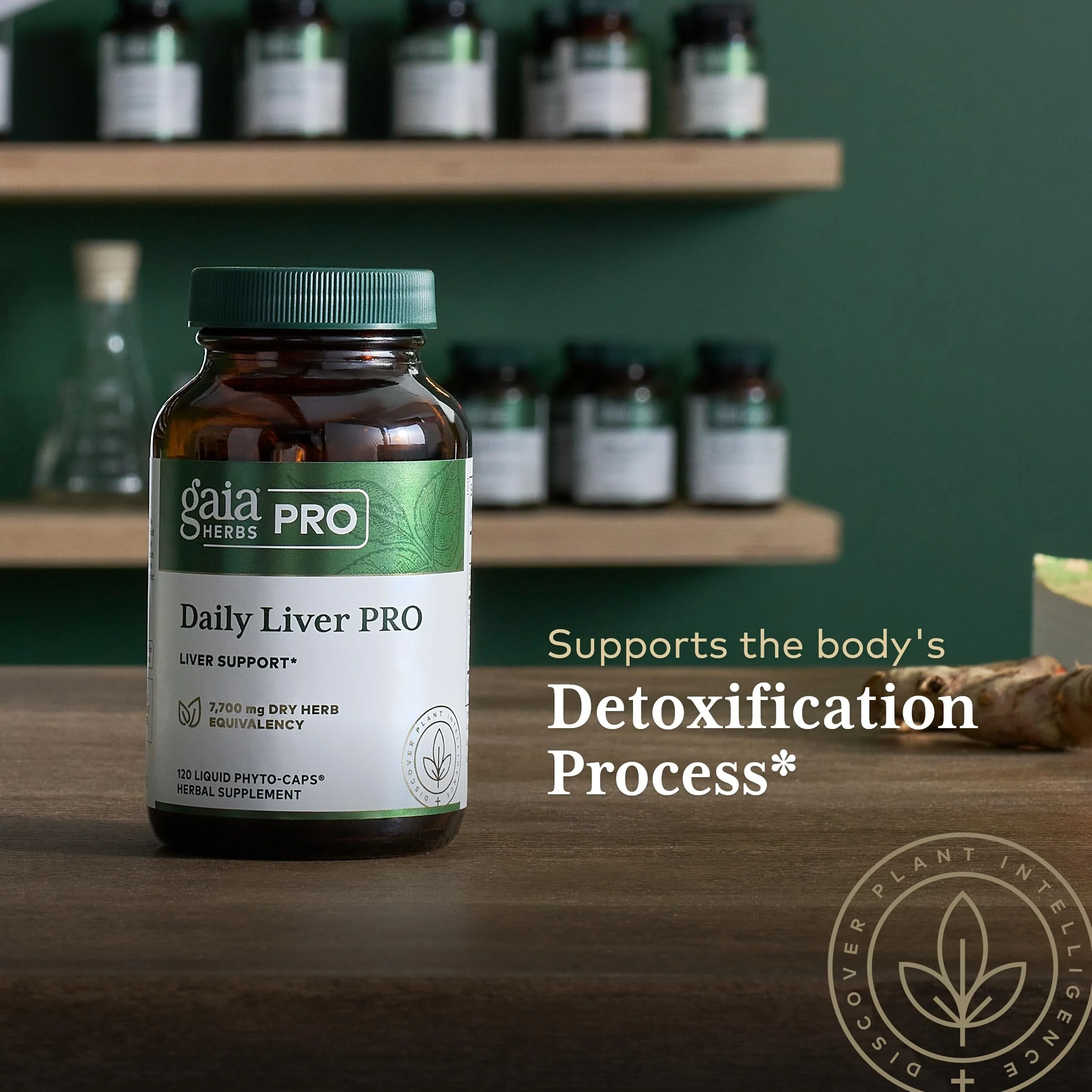 Gaia Herbs Pro Daily Liver Pro – Natural Liver Support with Milk Thistle, Turmeric, Licorice Root | Vegan, Organic & Gluten-Free | 120 Liquid Phyto-Caps (60 Servings) - Image 5