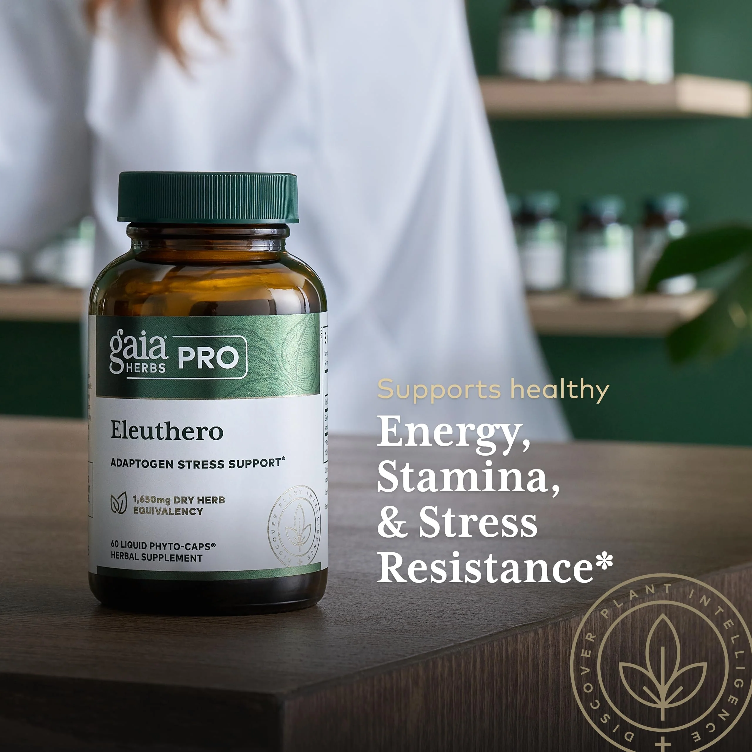 Gaia Herbs PRO Eleuthero - Adaptogen Supplement for Stress & Energy | 60 Vegan Liquid Phyto-Capsules (60 Servings) - Image 19