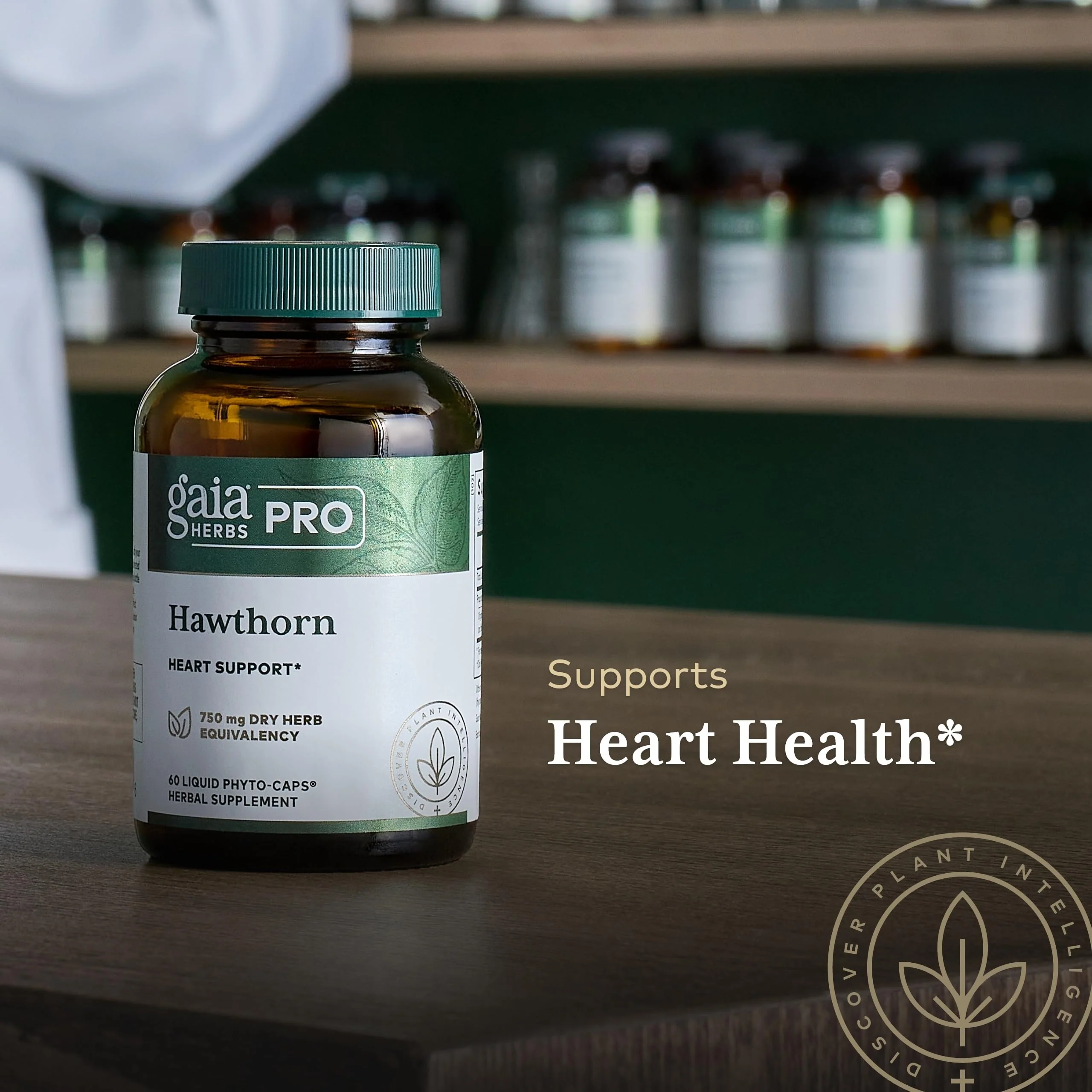 GAIA HERBS PRO Hawthorn – Cardiovascular & Circulation Support – Organic Hawthorn Berry, 60 Liquid Phyto-Capsules - Image 5