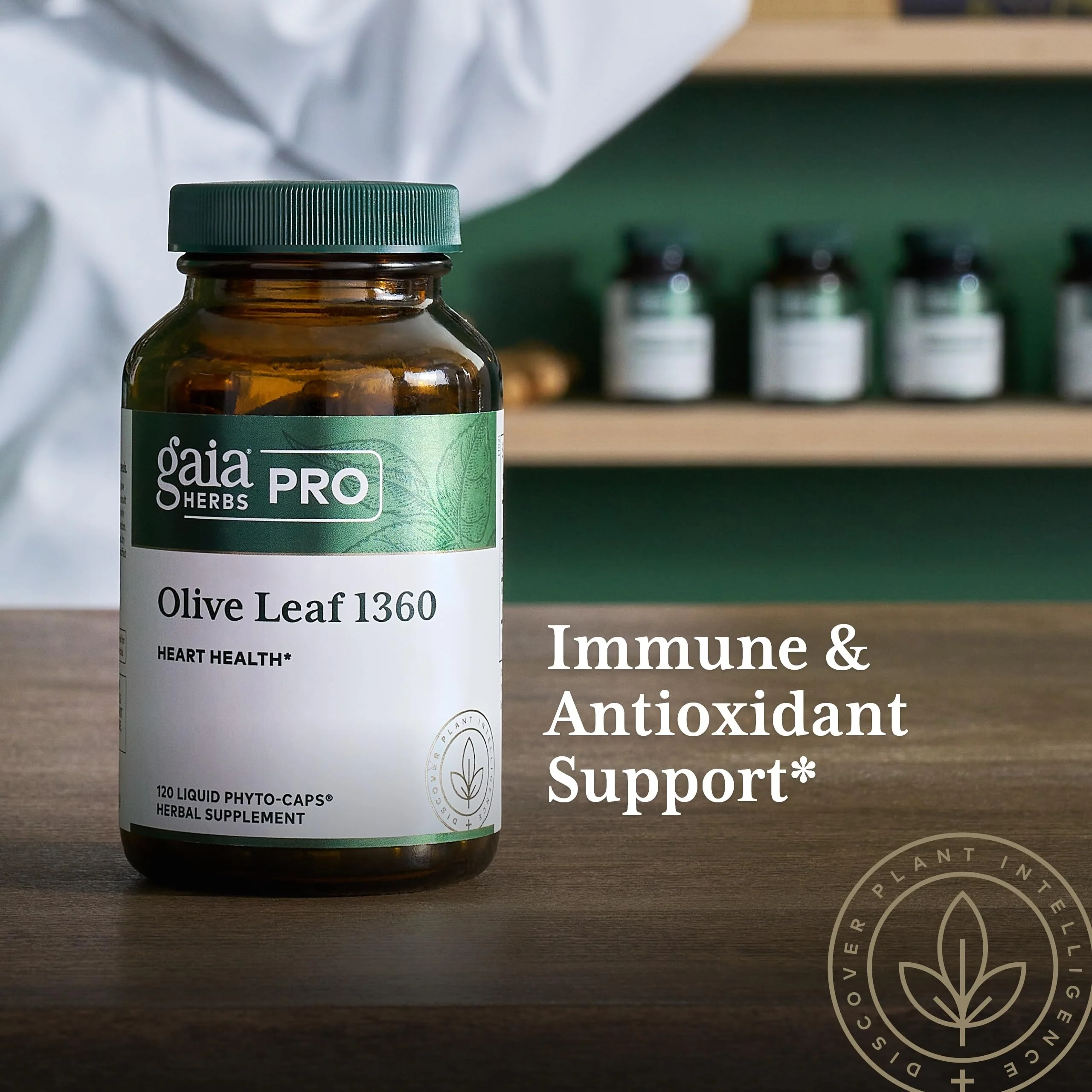 Gaia Herbs PRO Olive Leaf 1360 | Immune & Heart Health | Gluten-Free - Image 5