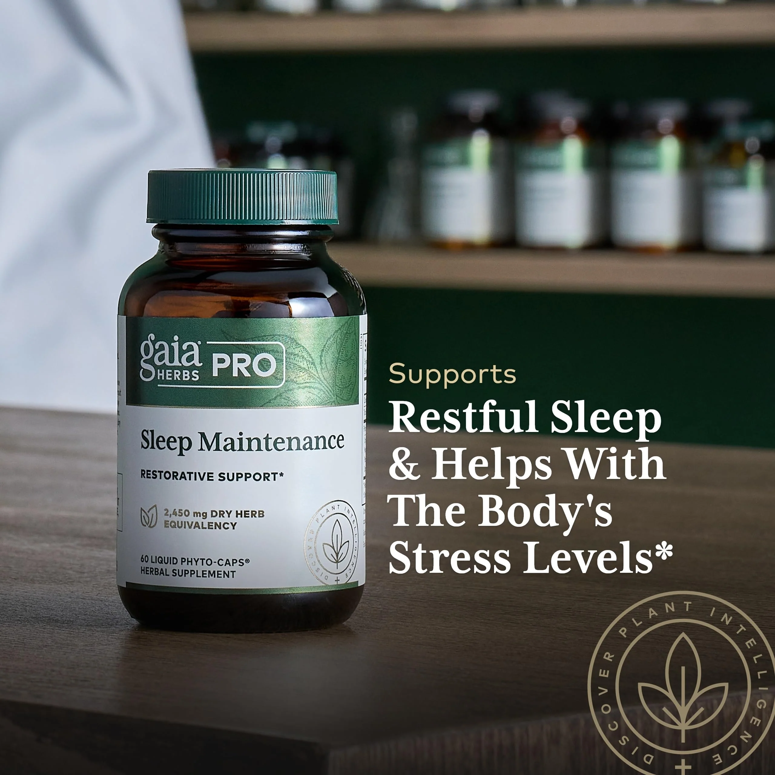 Gaia Herbs PRO Sleep Maintenance | Adrenal Health & Sleep Support (60 capsules) - Image 6
