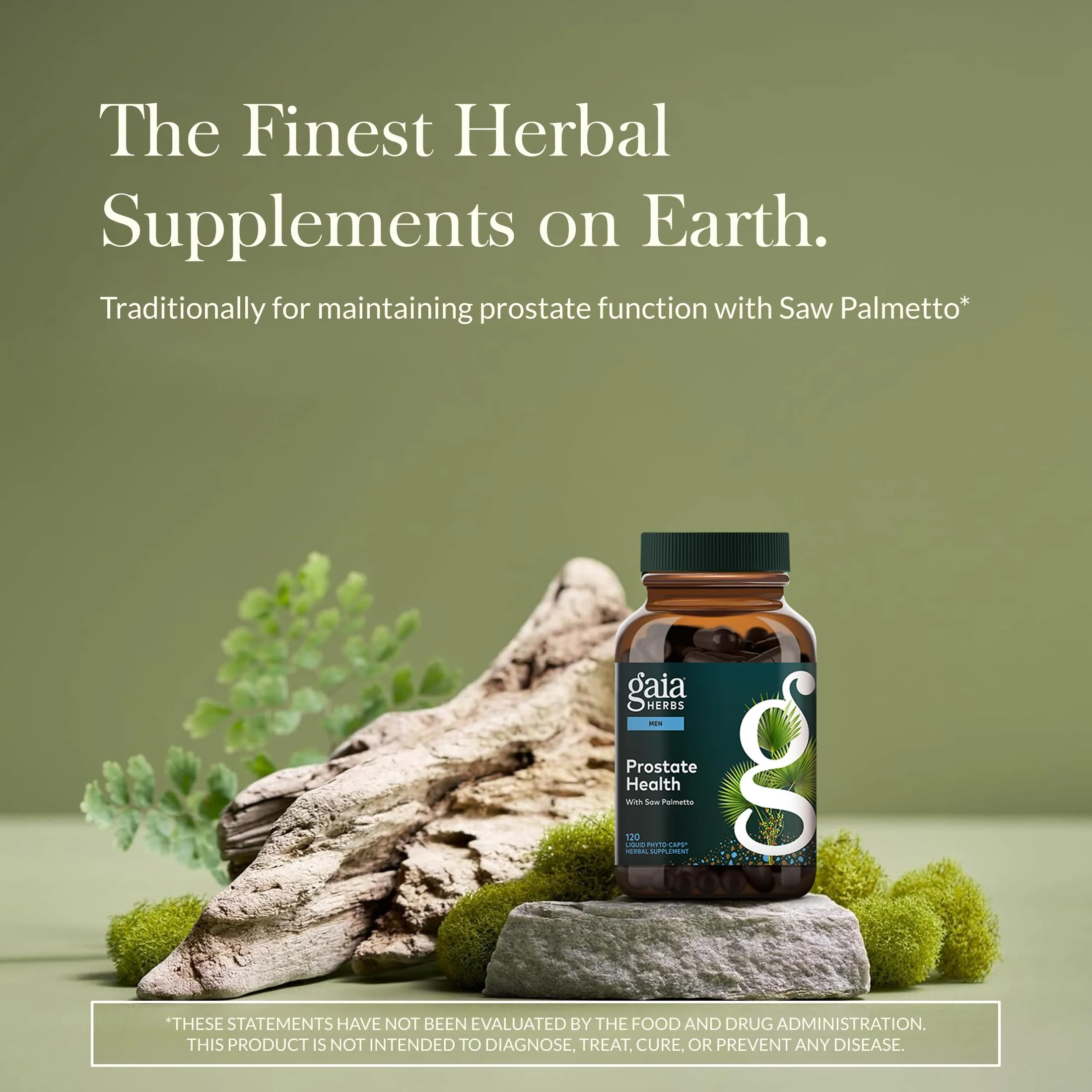 Gaia Herbs Prostate Health - Supports Prostate Function with Saw Palmetto, Green Tea, Nettle Root & White Sage - 120 Vegan Liquid Phyto-Caps (60 Servings) - Image 11
