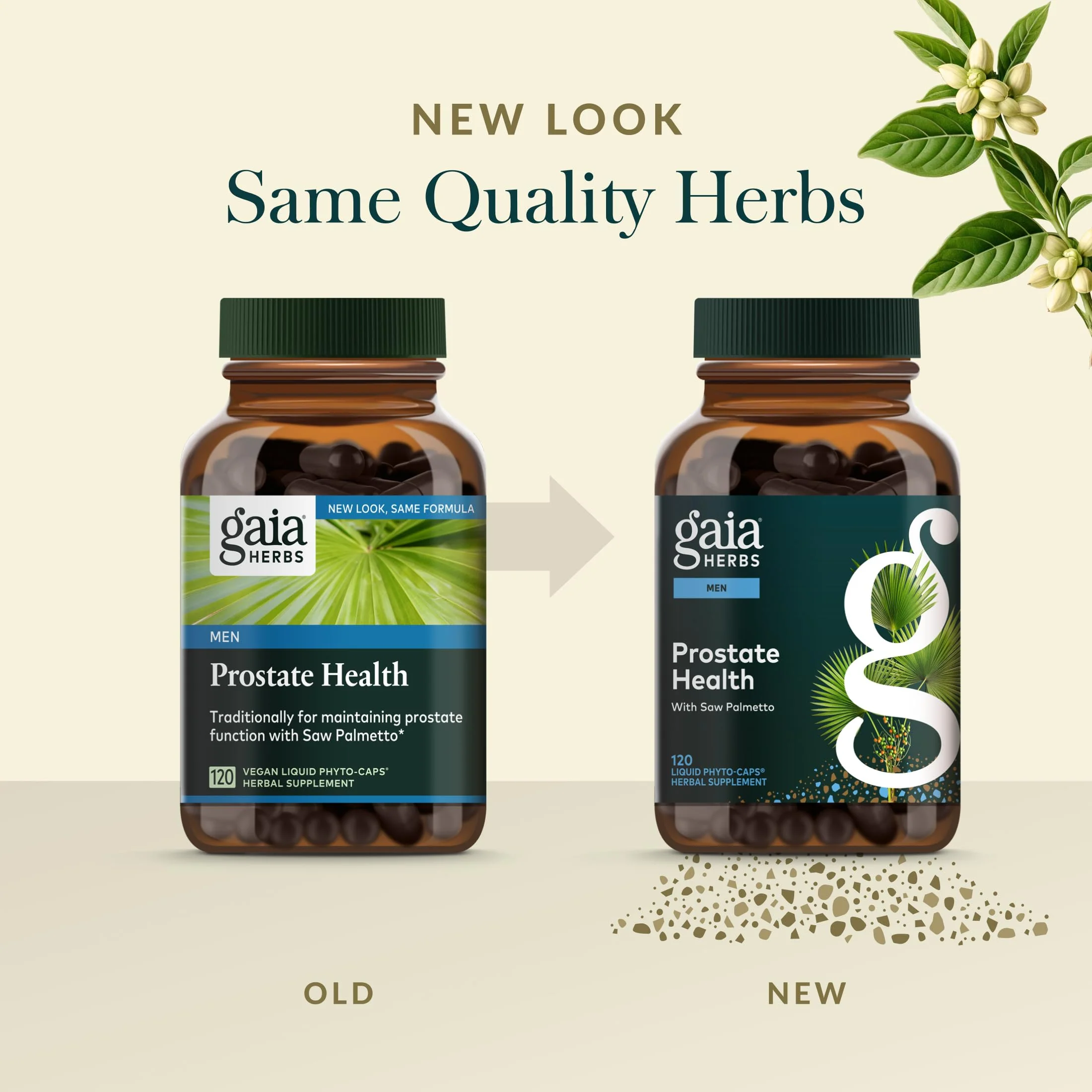Gaia Herbs Prostate Health - Supports Prostate Function with Saw Palmetto, Green Tea, Nettle Root & White Sage - 120 Vegan Liquid Phyto-Caps (60 Servings) - Image 15