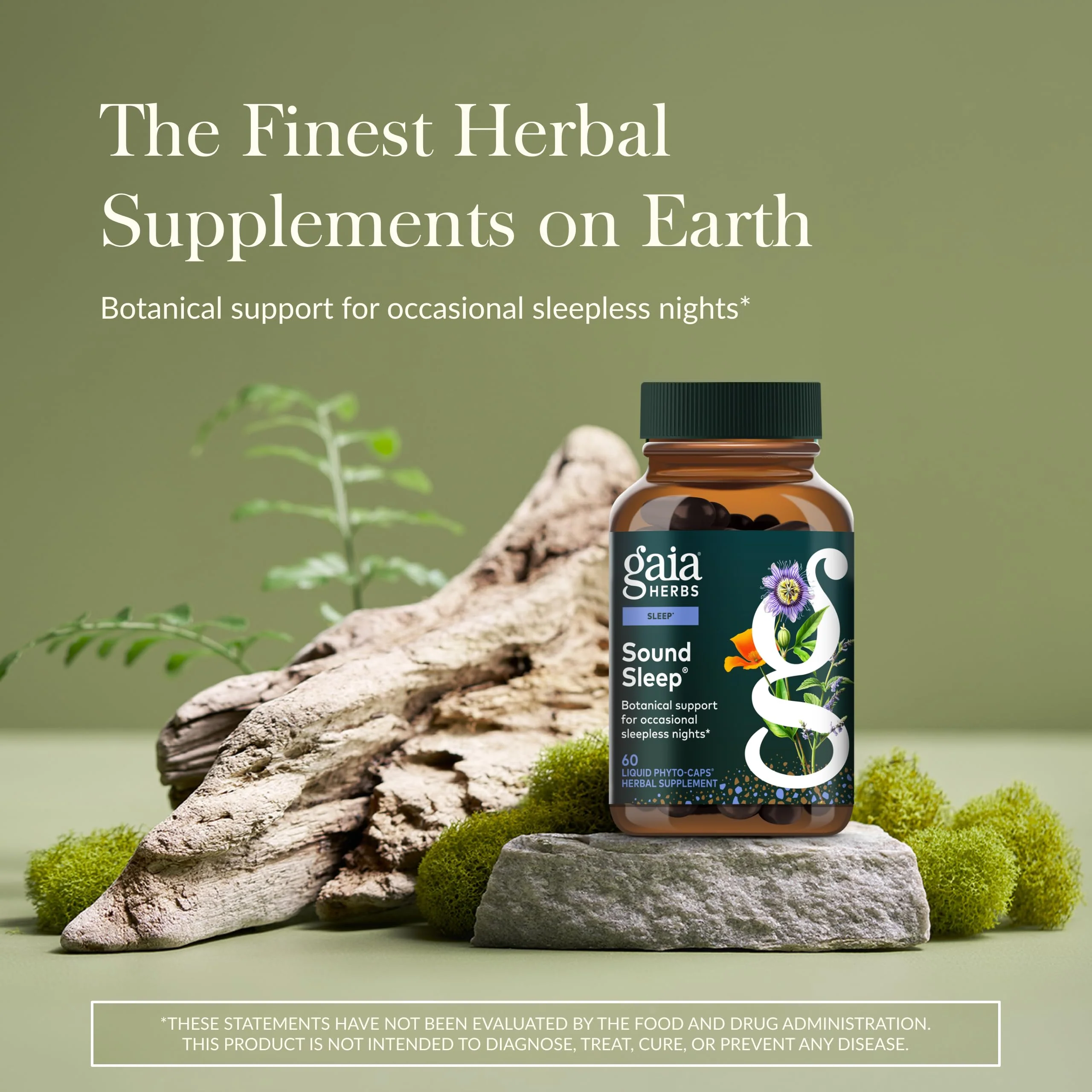 Gaia Herbs Sound Sleep – Herbal Sleep Support with Valerian & Passionflower | 120 Vegan Liquid Phytocapsules - Image 11