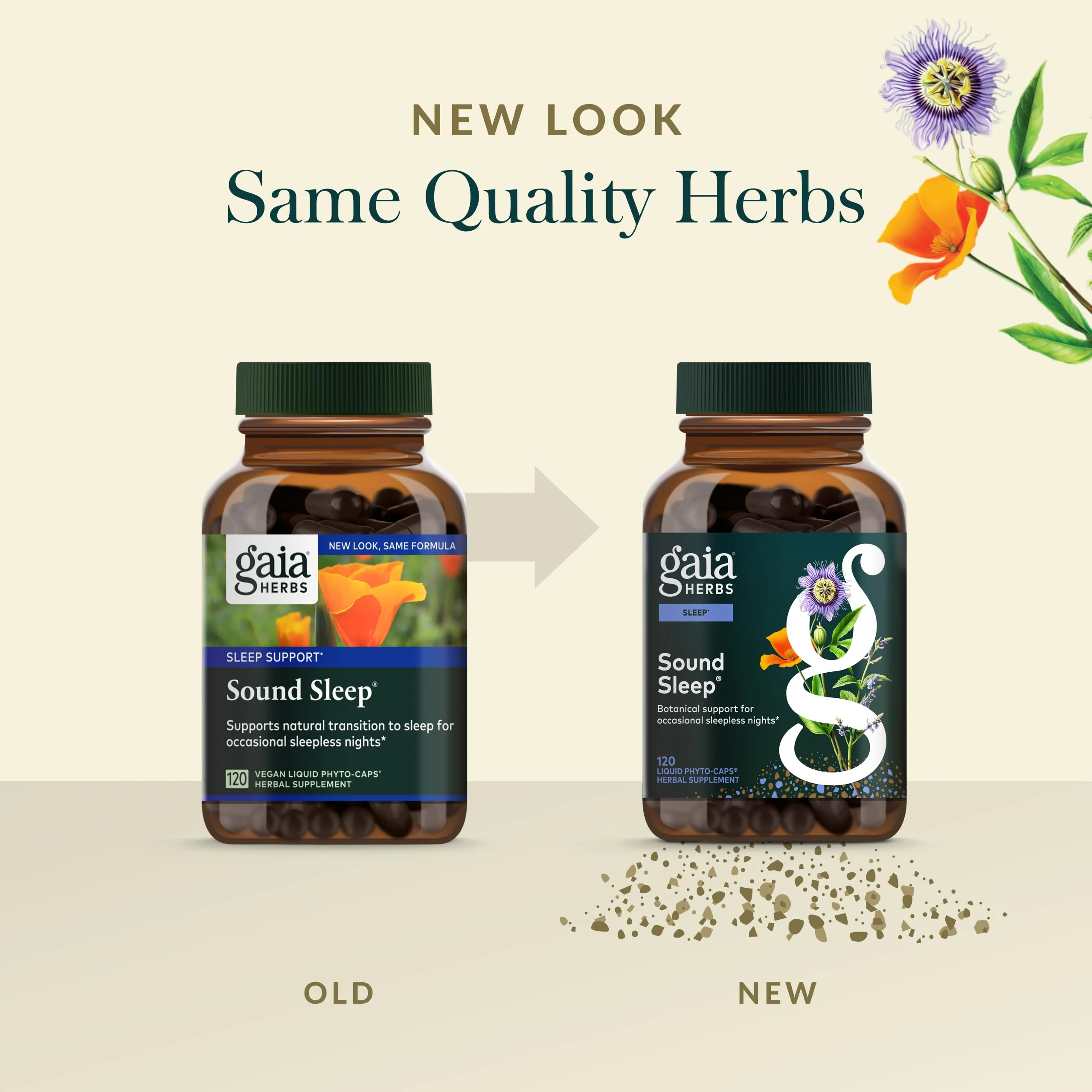 Gaia Herbs Sound Sleep – Herbal Sleep Support with Valerian & Passionflower | 120 Vegan Liquid Phytocapsules - Image 7